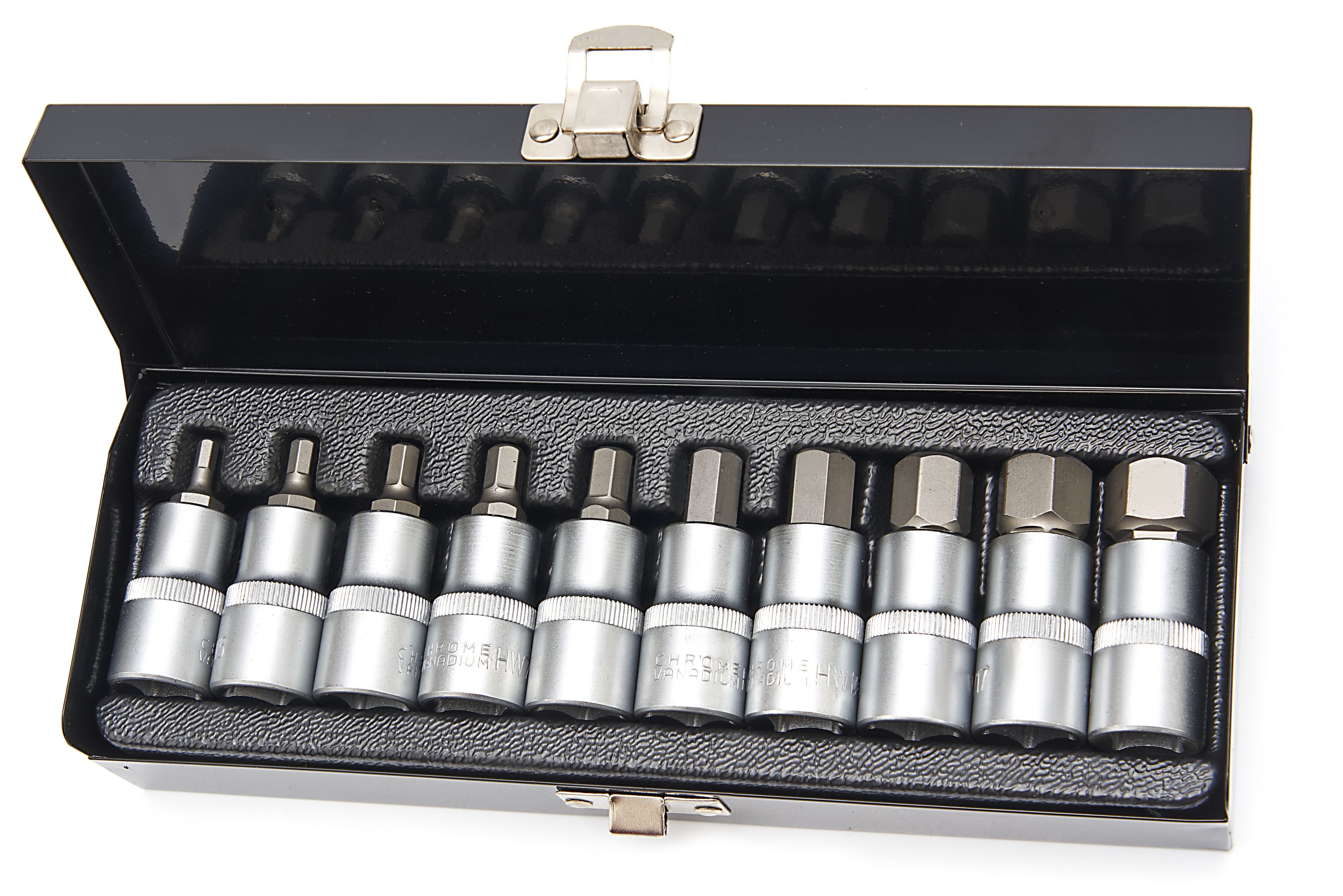 HBM set bussole esagonali, 1/2 pollice, 10 pezzi Image 2