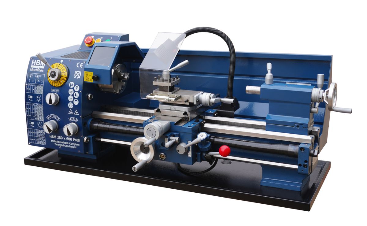 HBM torno para metal 280 x 600