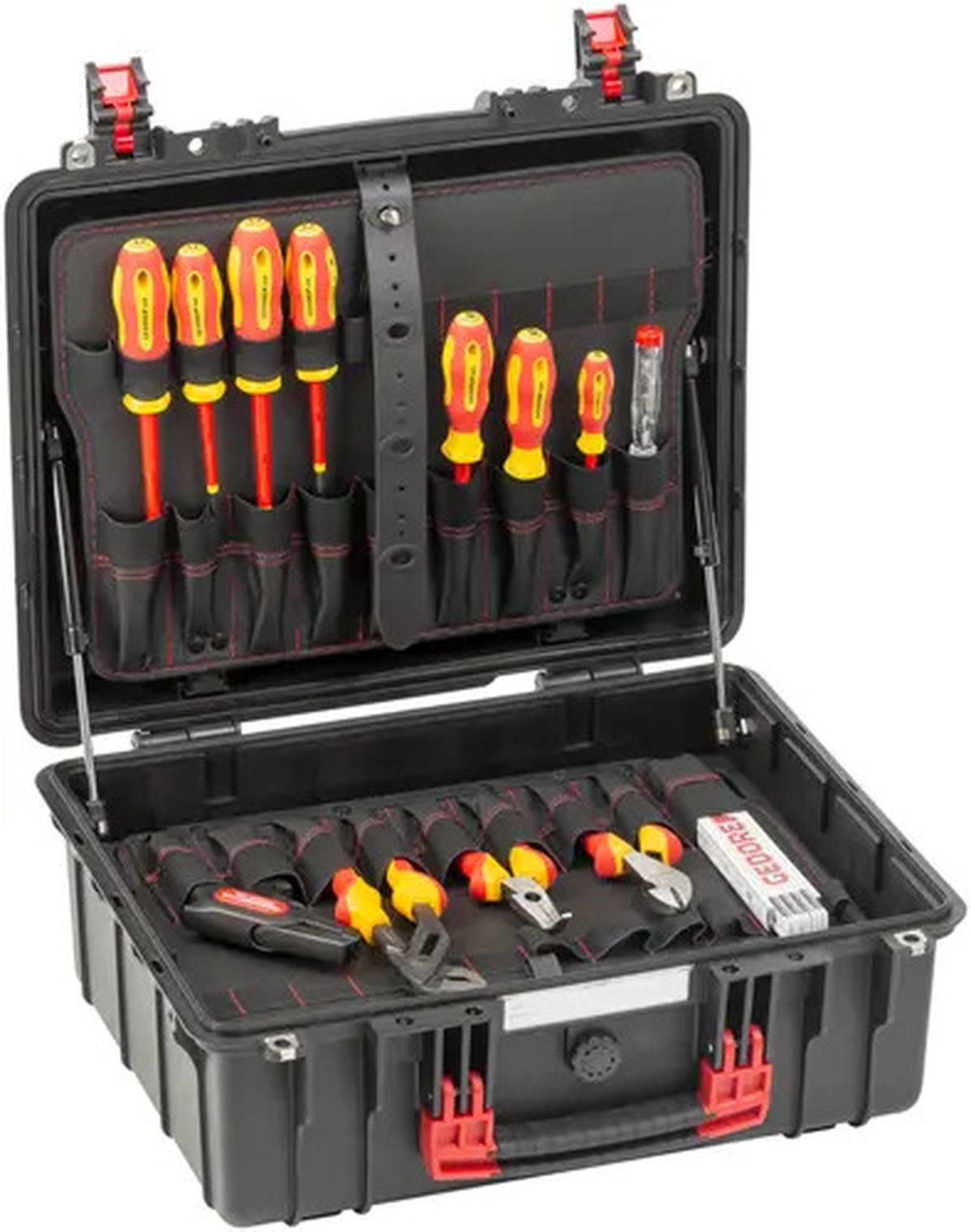 Carte Outillage GEDORE 1100 W-001 – 9 Tournevis + Pince – 1,8 Kg – Allemagne