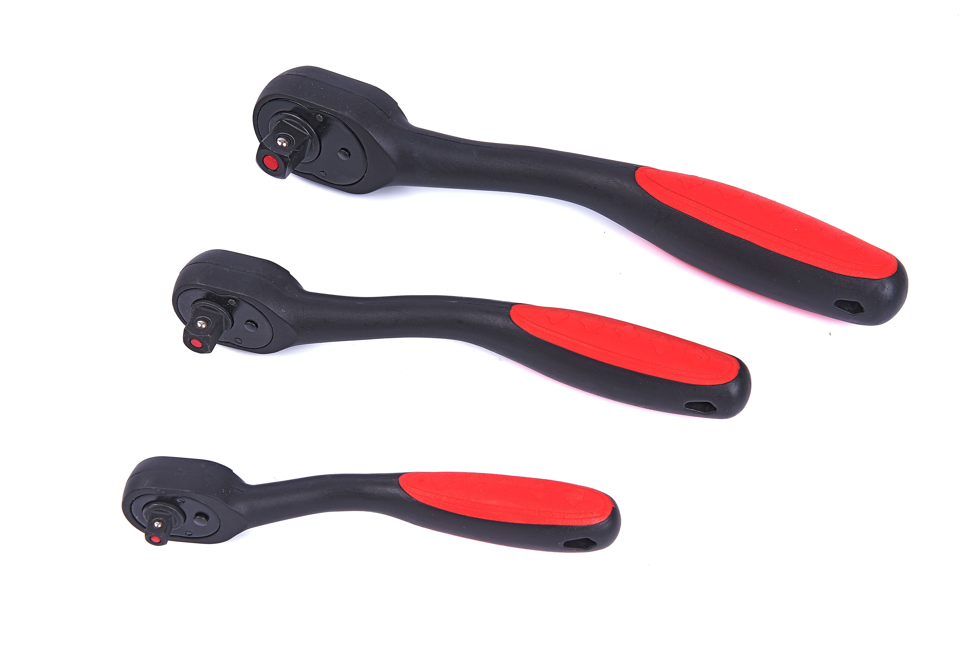 HBM professionali premium cricchetti 72 denti rosso nero 1/4 pollice Image 2