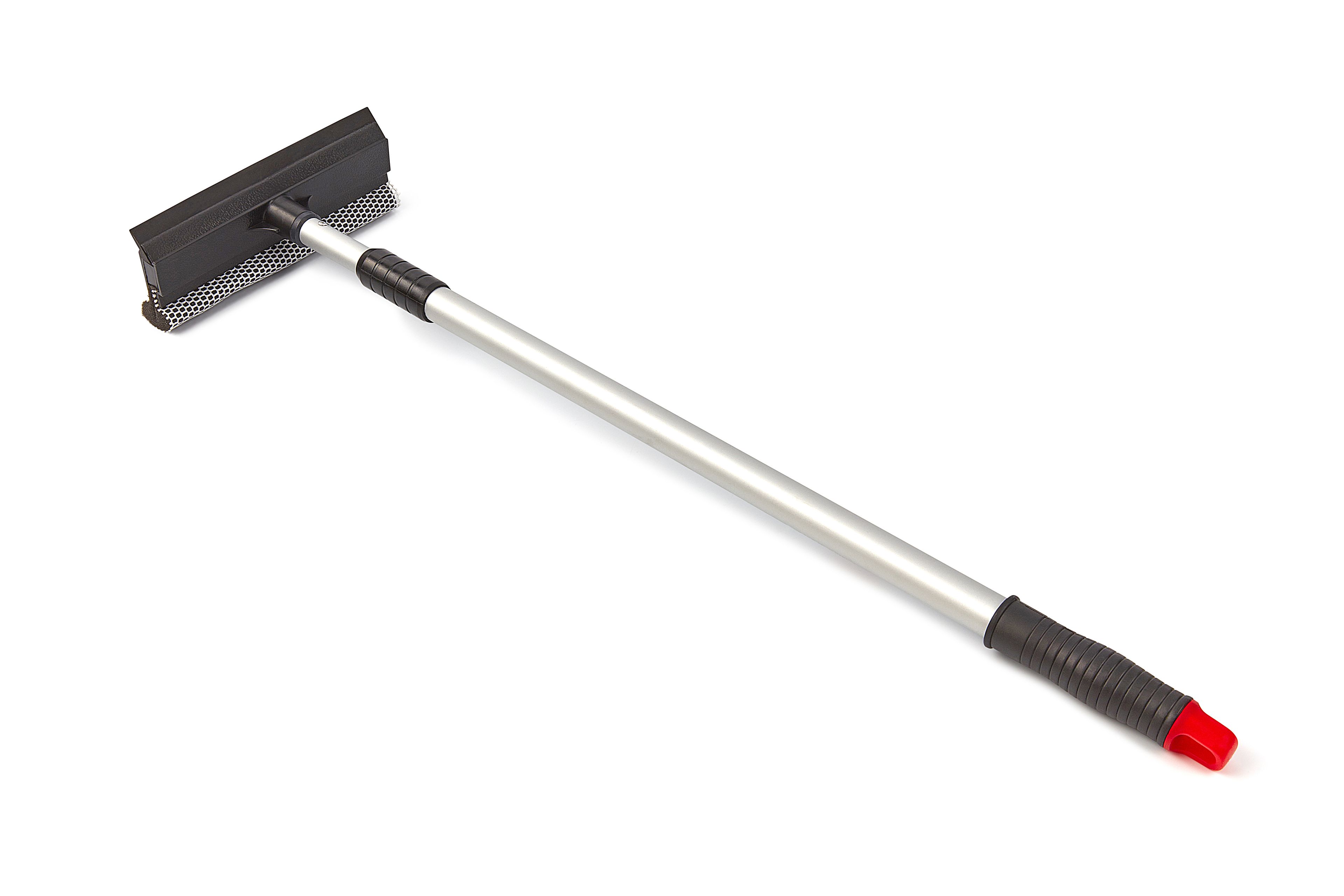 HBM 200 mm essuie-vitre télescopique, raclette de fenêtre avec éponge 70-100cm