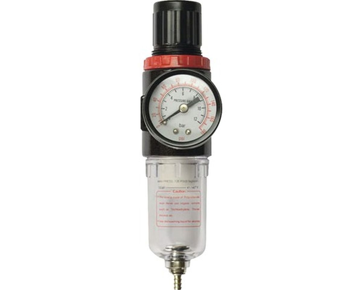 Stanley Filterregler mit Manometer 2x1/4 Zoll (Innengewinde)