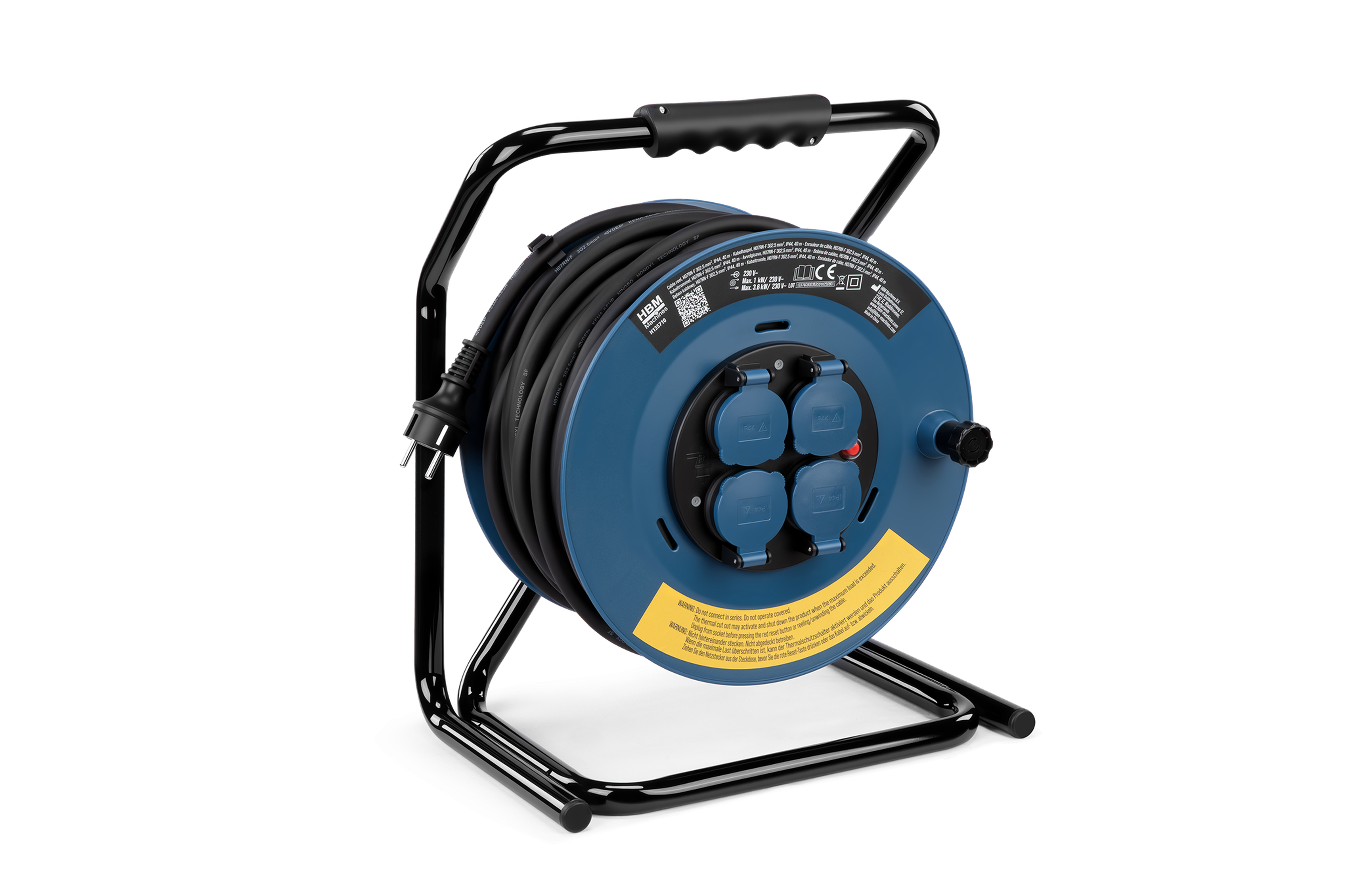 HBM Kabeltrommel H07RN-F - 3G2.5 mm2 | IP44 | 40 m Image 3