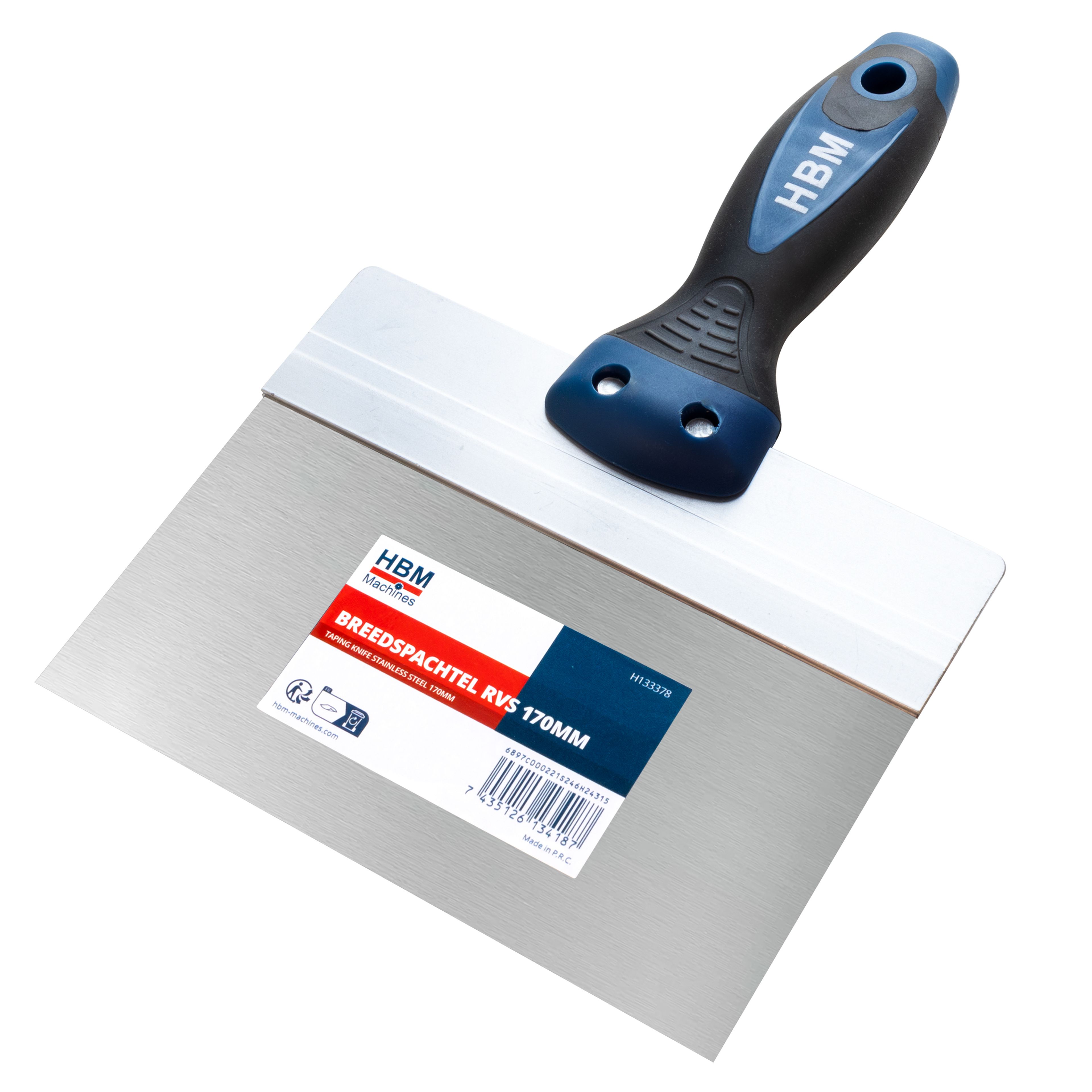 HBM Breedspachtel RVS 220 mm