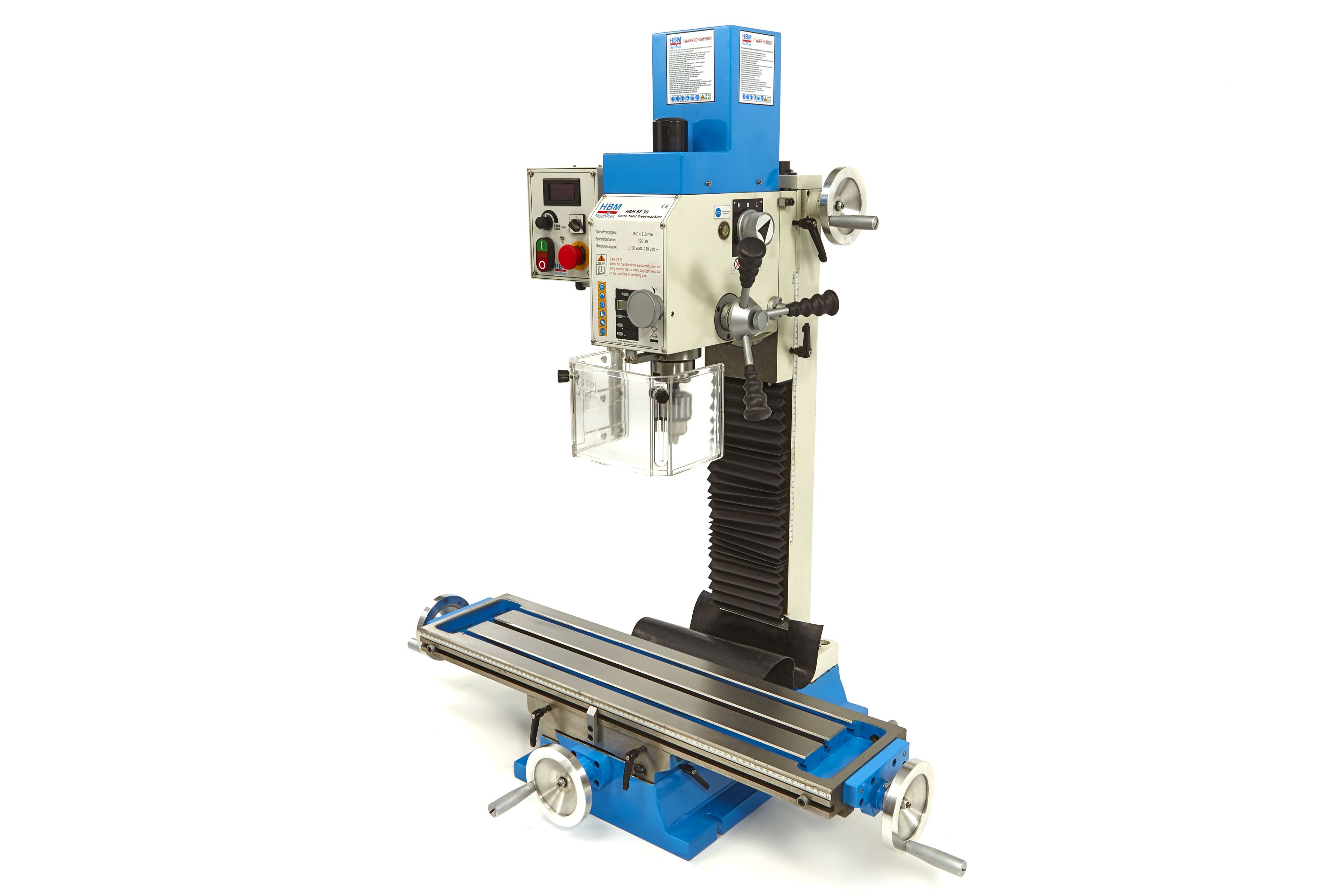 HBM fraiseuse BF 30 grande table