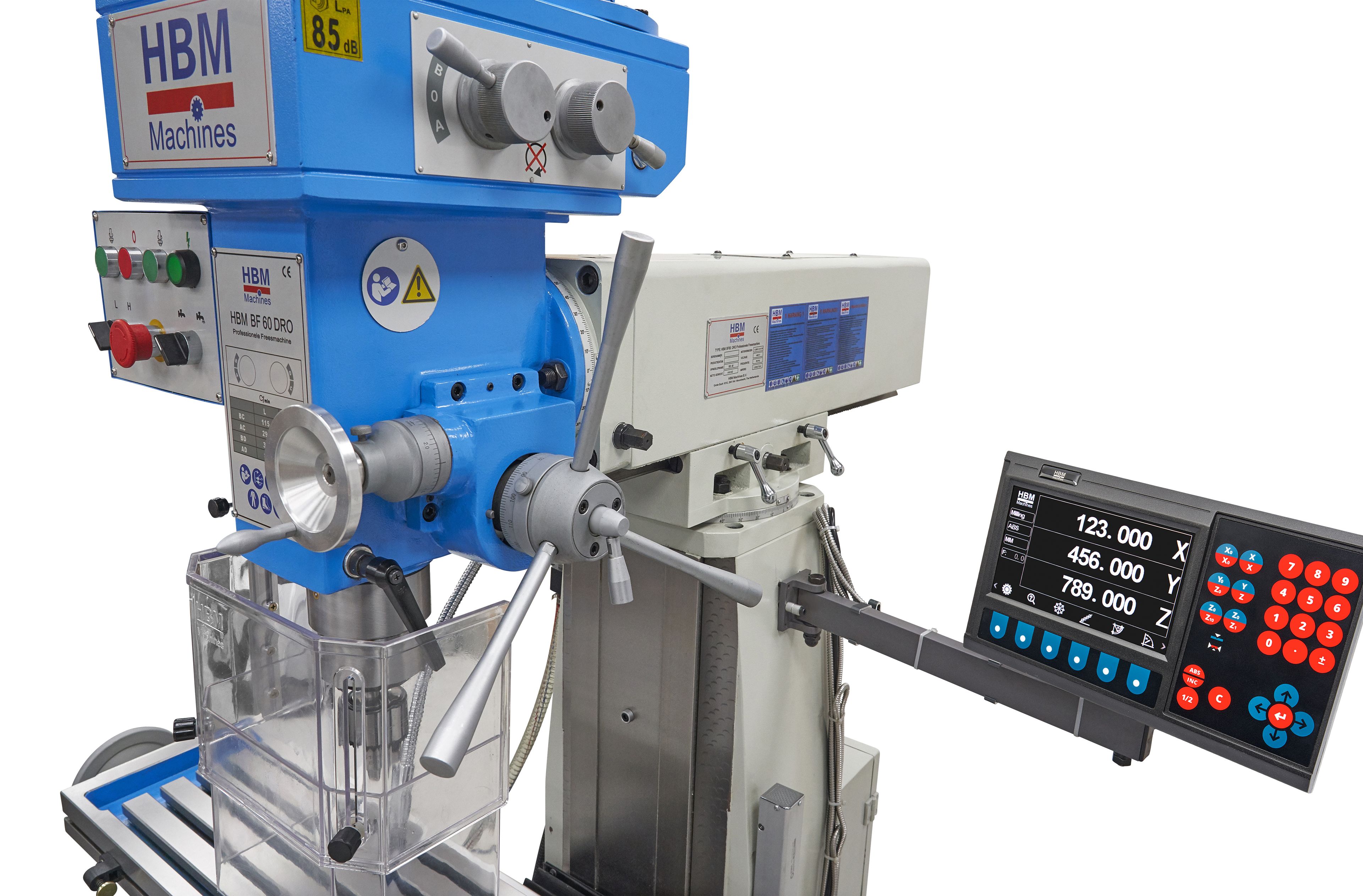 HBM Fräsmaschine BF 60 Profi digitale Anzeige Image 7