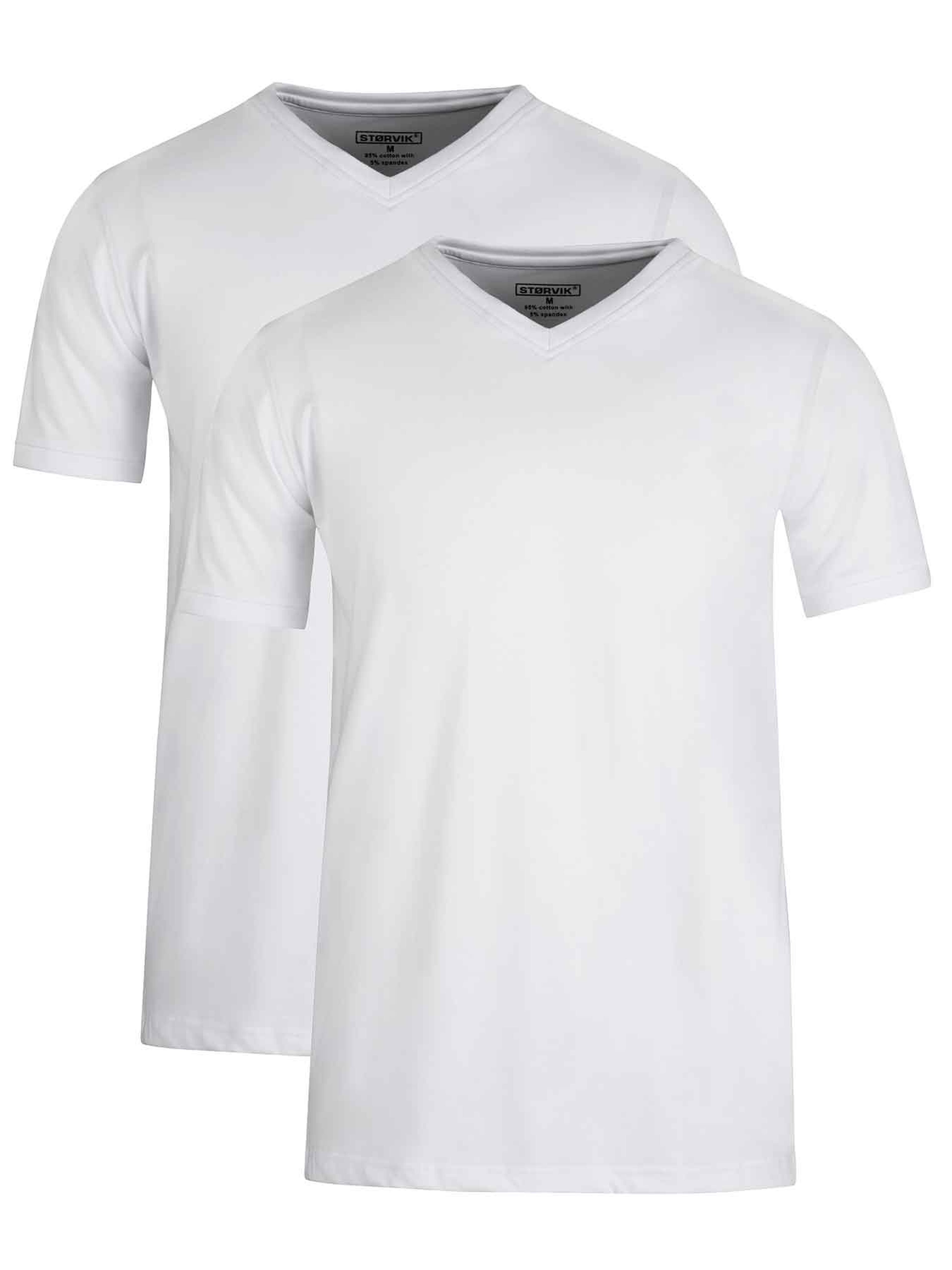 Storvik Bart extra lang t-shirt 2-pack