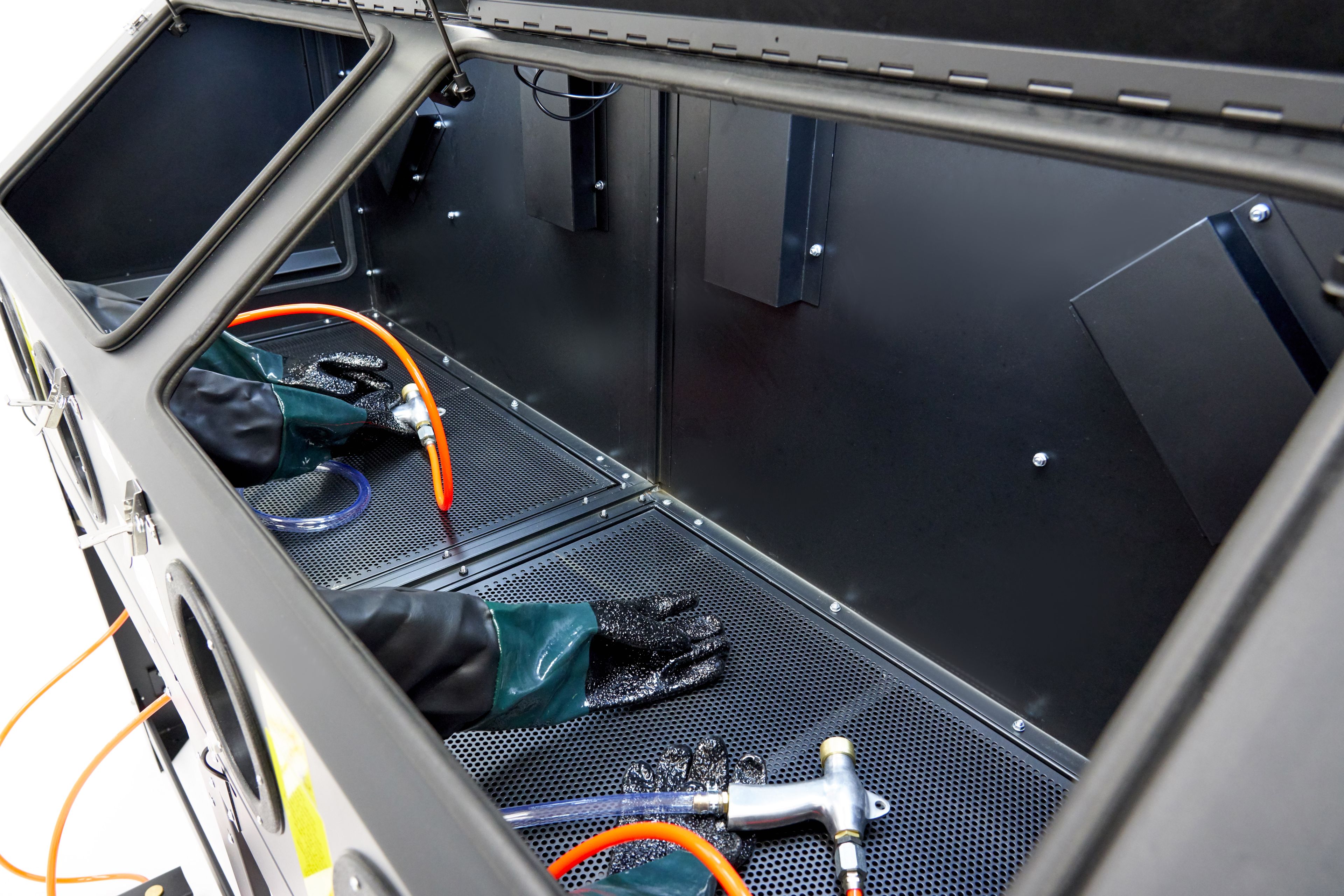 Cabine de sablage double HBM SBC 880 avec 2 ventilateurs d'extraction Image 25