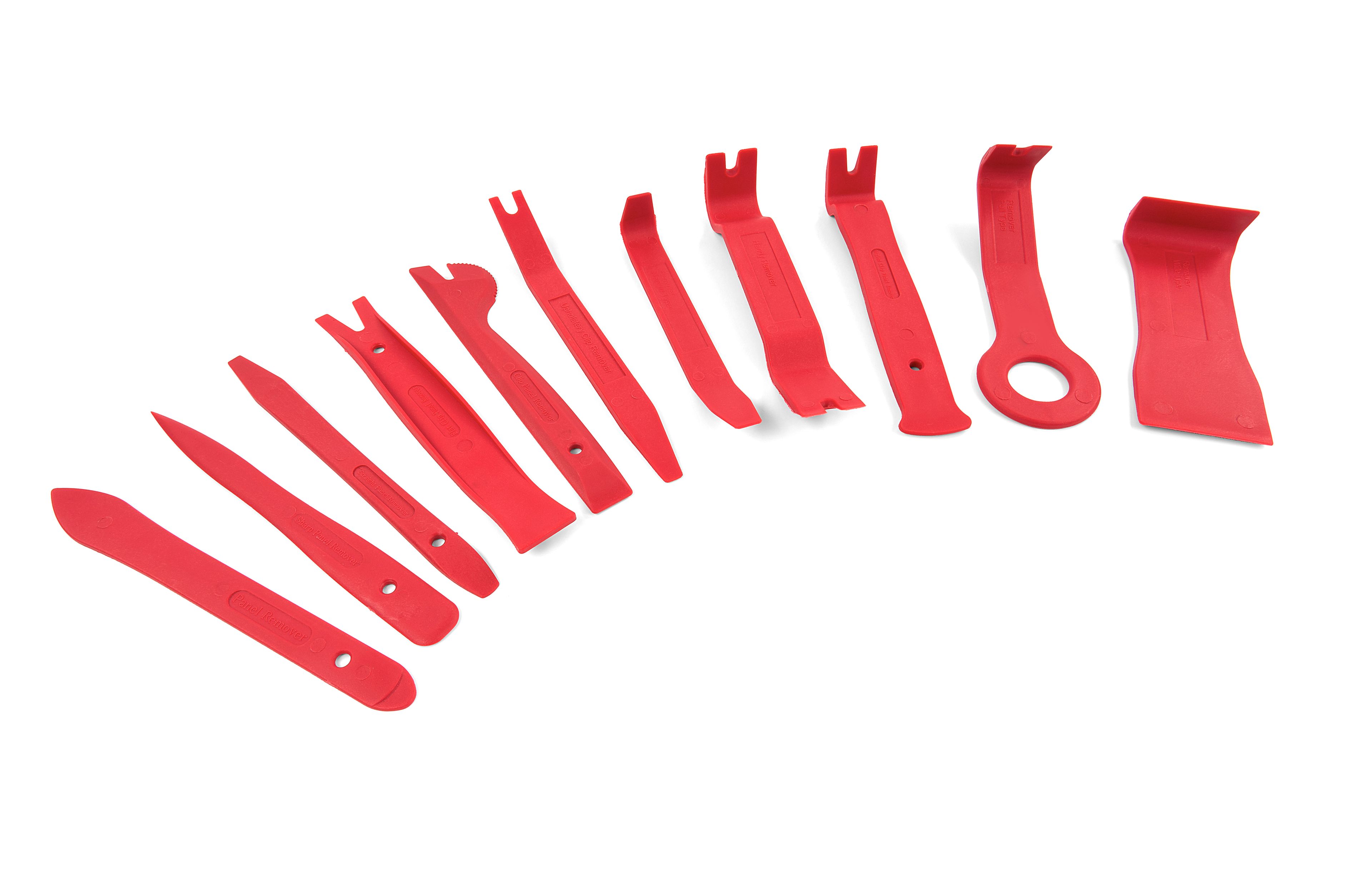 Jeu de démontage HBM de 19 pièces pour les garnitures de portes, les clips de revêtement et la radio navigation Image 2