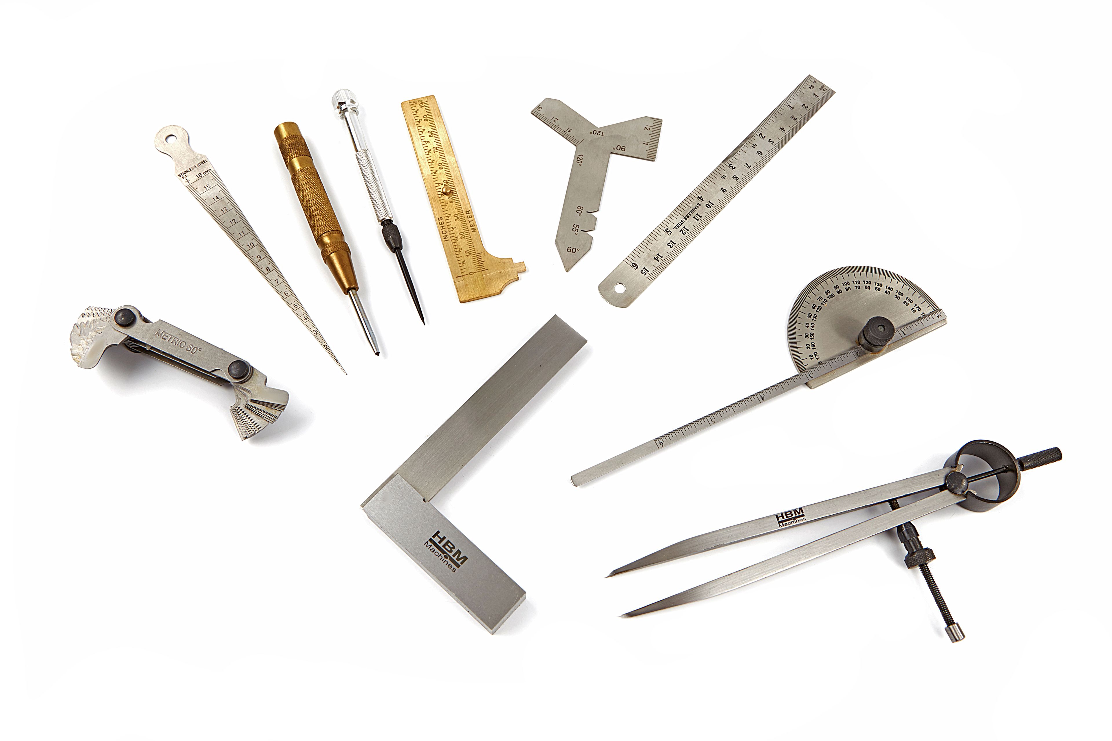 HBM 11 Delige Meetgereedschap en Aftekenset Image 3