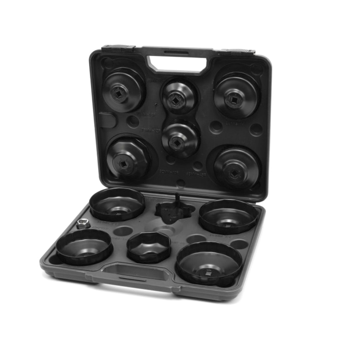HBM 13-teiliges Ölfilter-Demontageset - Ölfilterdeckel-Set