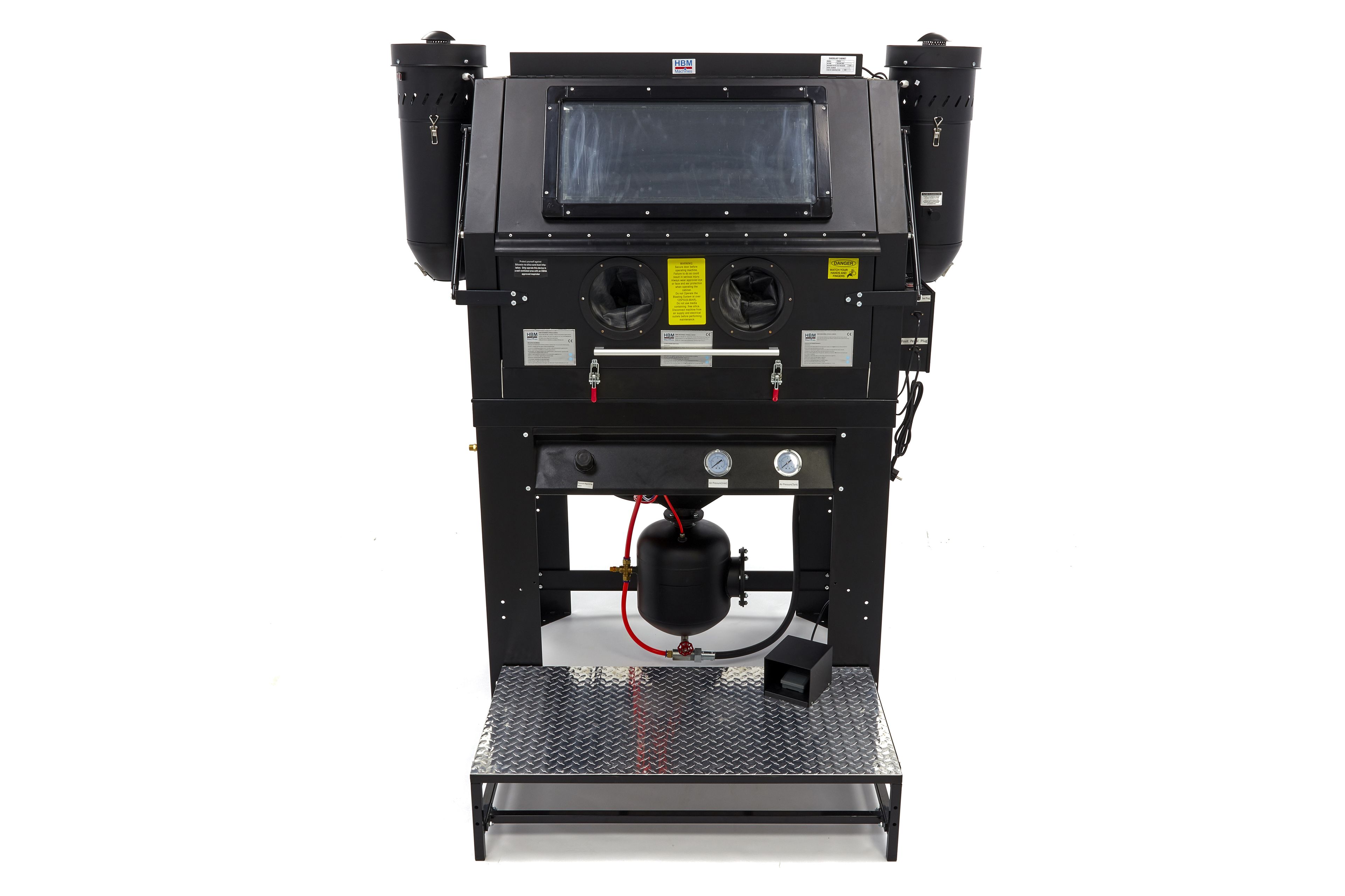 HBM SBC 990 Hochdruck Strahlkabine mit 2 Absaugungen Image 13