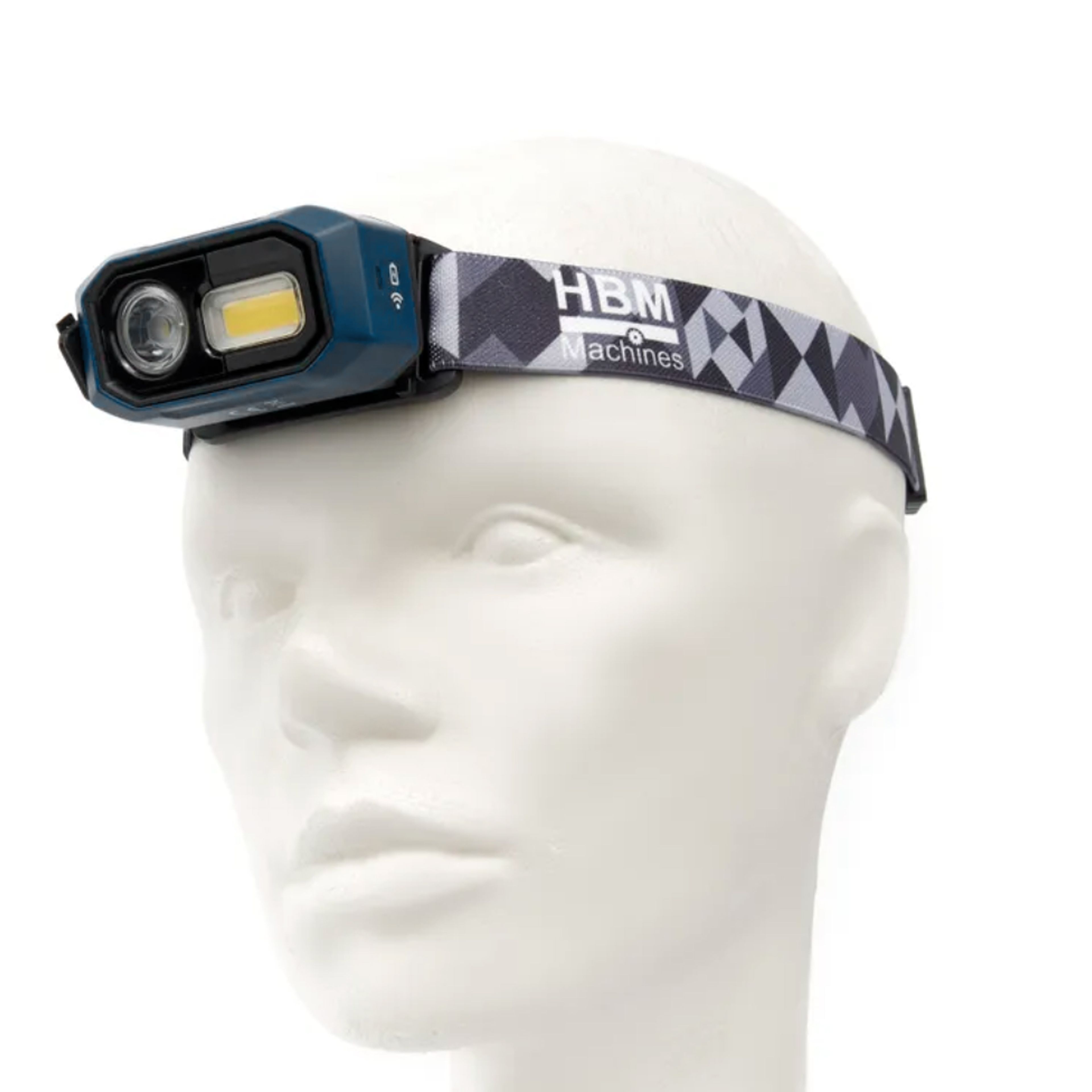 HBM lampe frontale rechargeable avec détecteur de mouvement 480 lumens, 3 fonctions, réglable Image 4