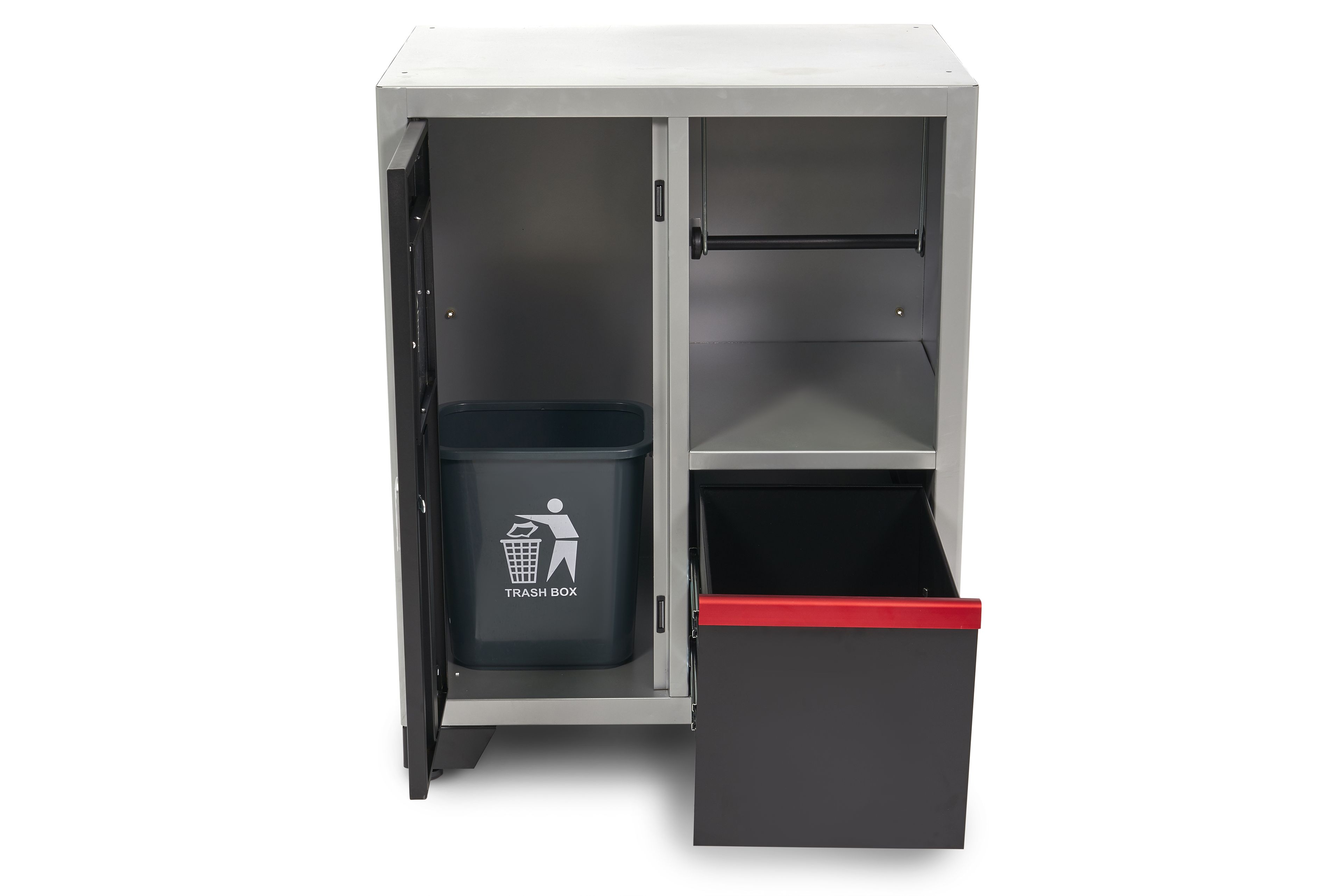 HBM Deluxe Afvalbak en Papierhouder Voor Werkplaatsinrichting Image 5