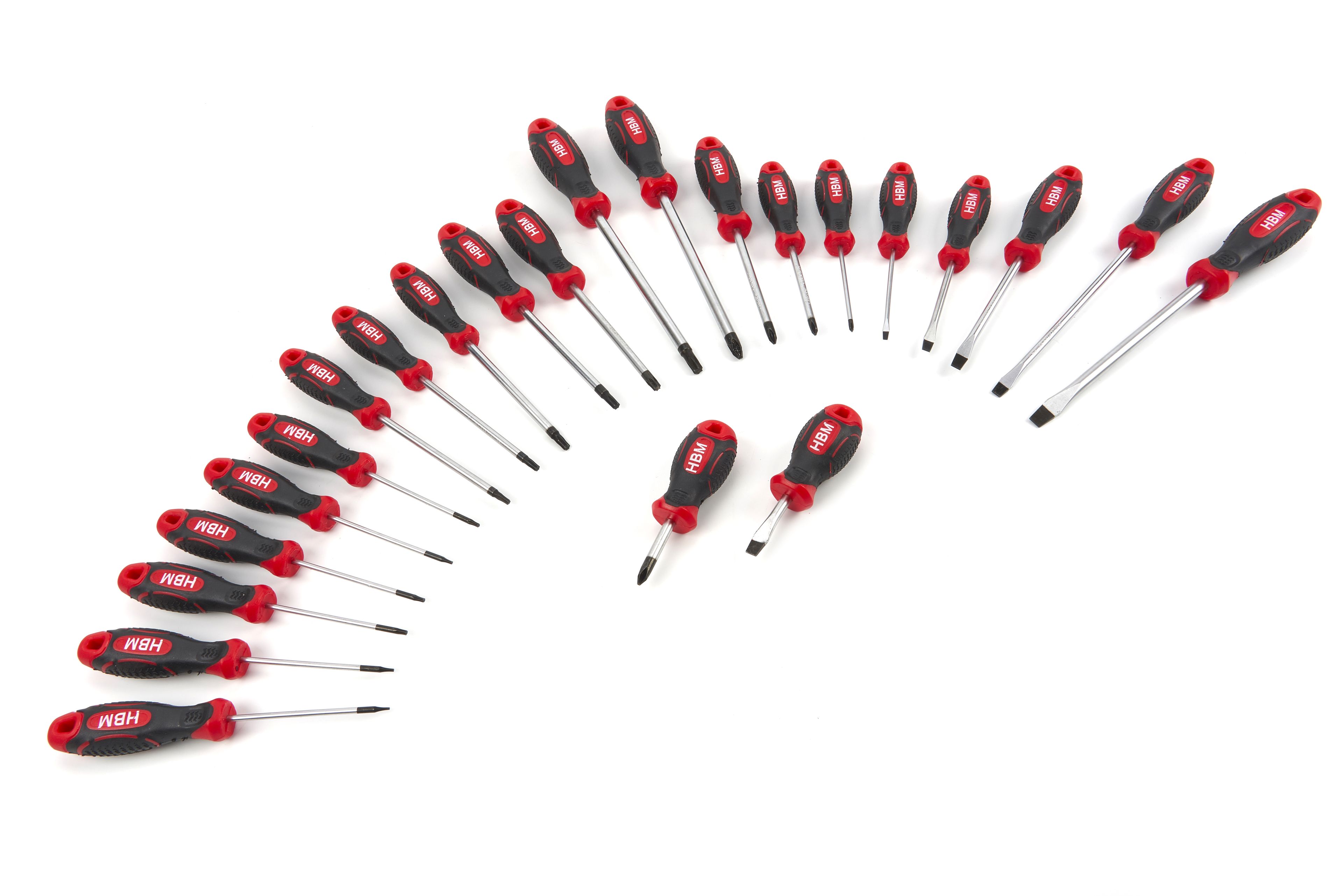 Set di cacciaviti HBM da 23 pezzi con inlay in Carbon Foam per carrello portautensili Image 8