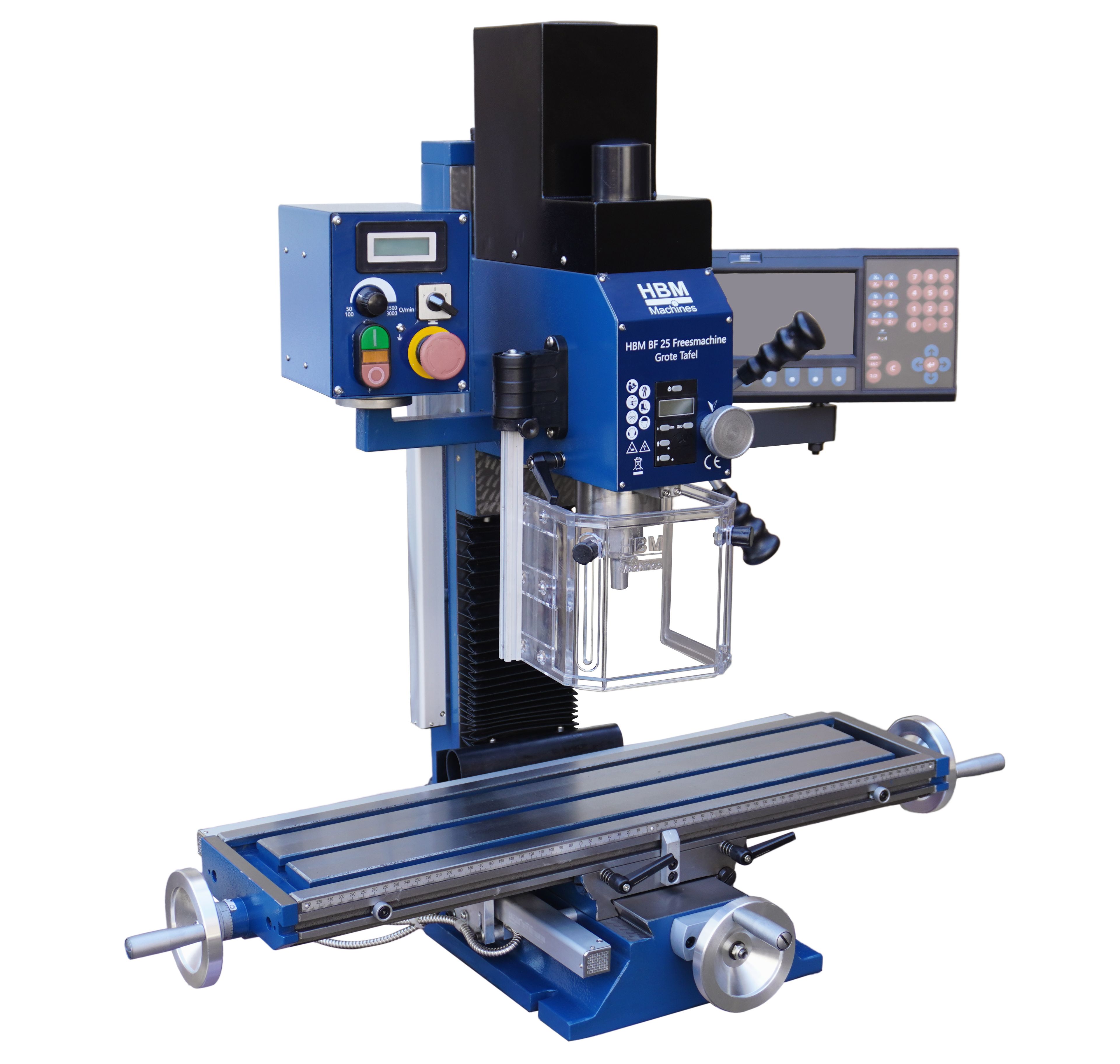 HBM freesmachine BF 25 digitale uitlezing Image 2