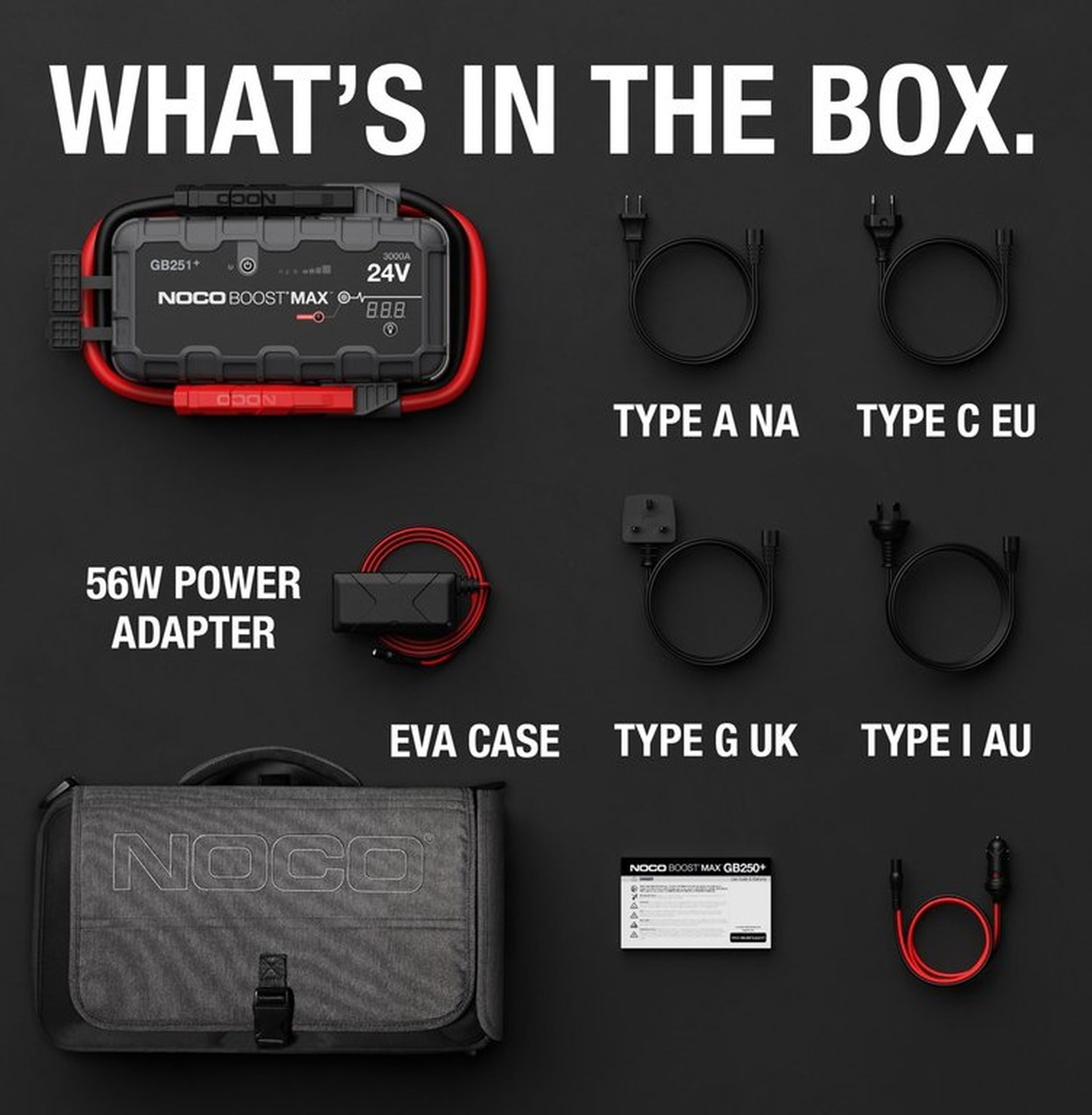 Noco démarreur lithium Boost Max GB251+ 3000A Image 6