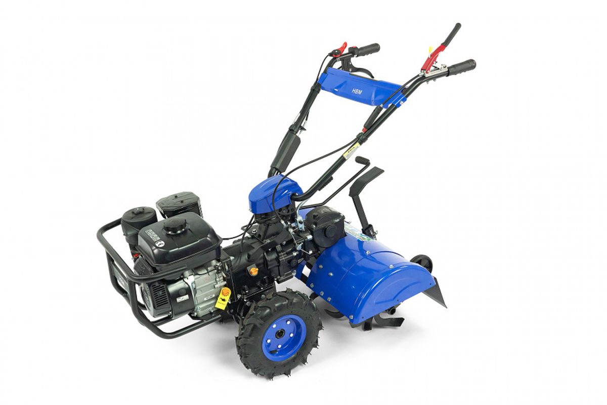 HBM Profesional 212 cc / 7.5 PK Cultivador - Máquina de arado - Motocultor de 620 mm