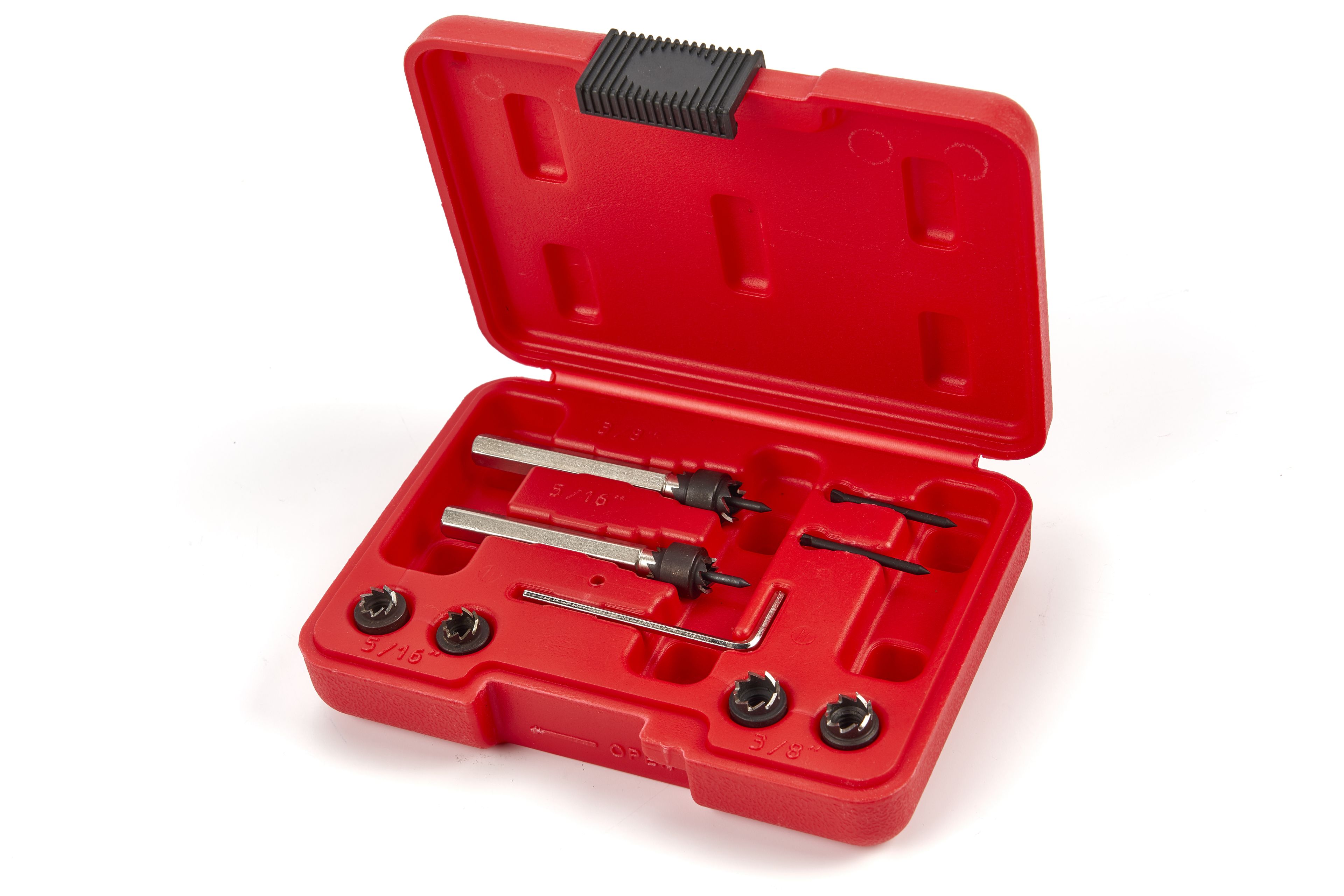 Conjunto de brocas de punto HBM de 9 piezas