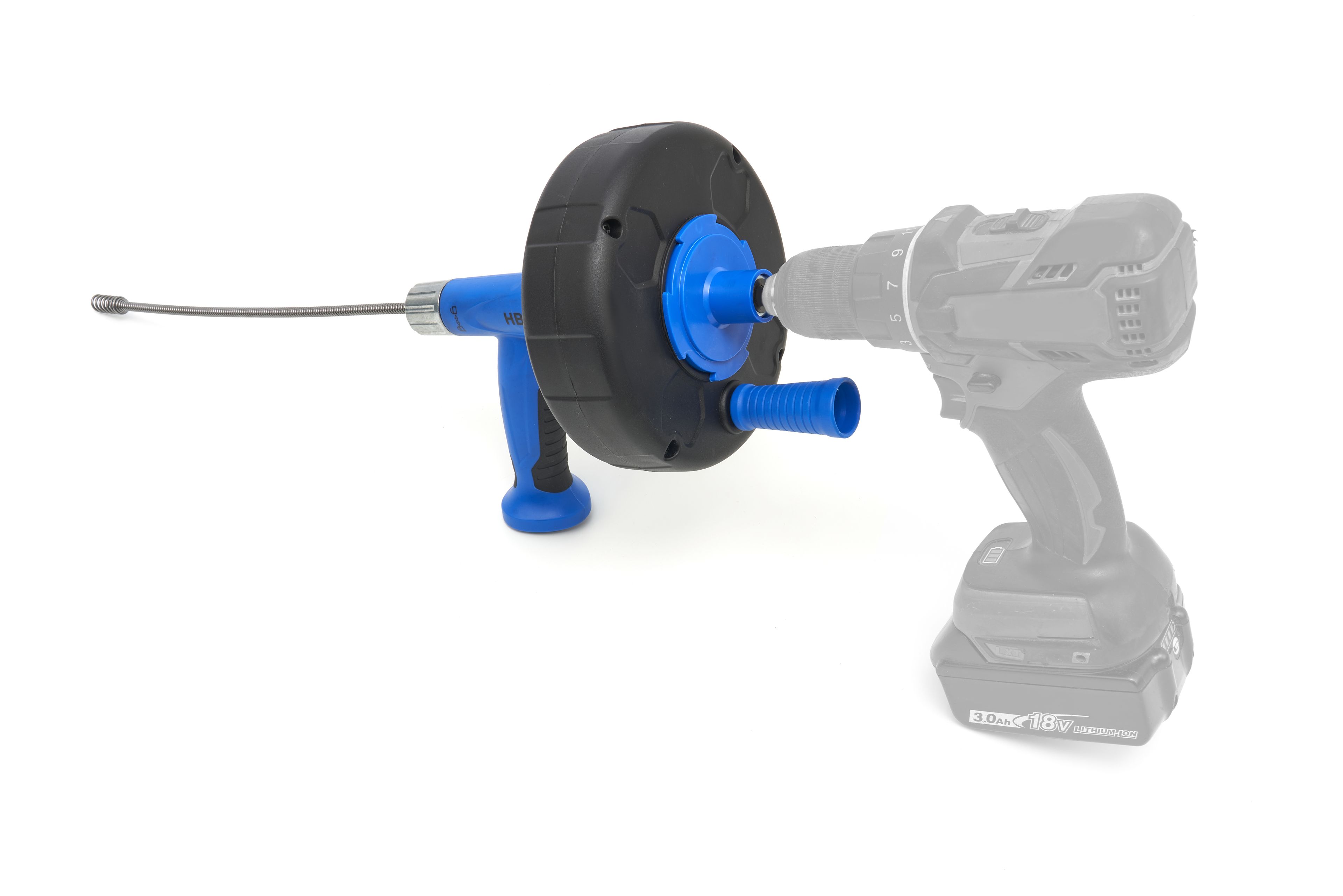 Resorte desatascador HBM de 7.5 metros x 30-50 mm. Image 5