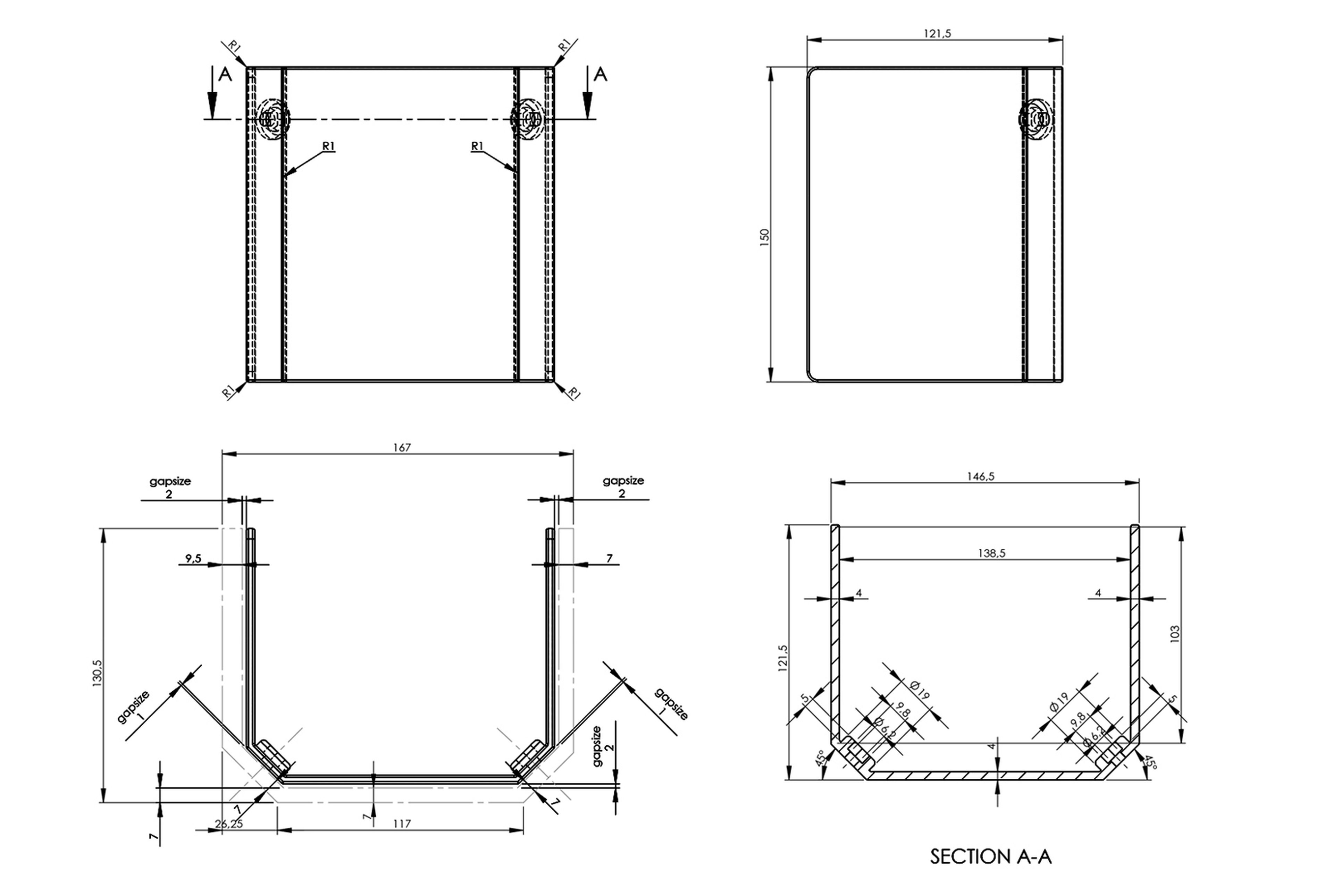 HBM ARBO / Beschermkap voor Boormachine / Freesmachine Model 1 Image 7