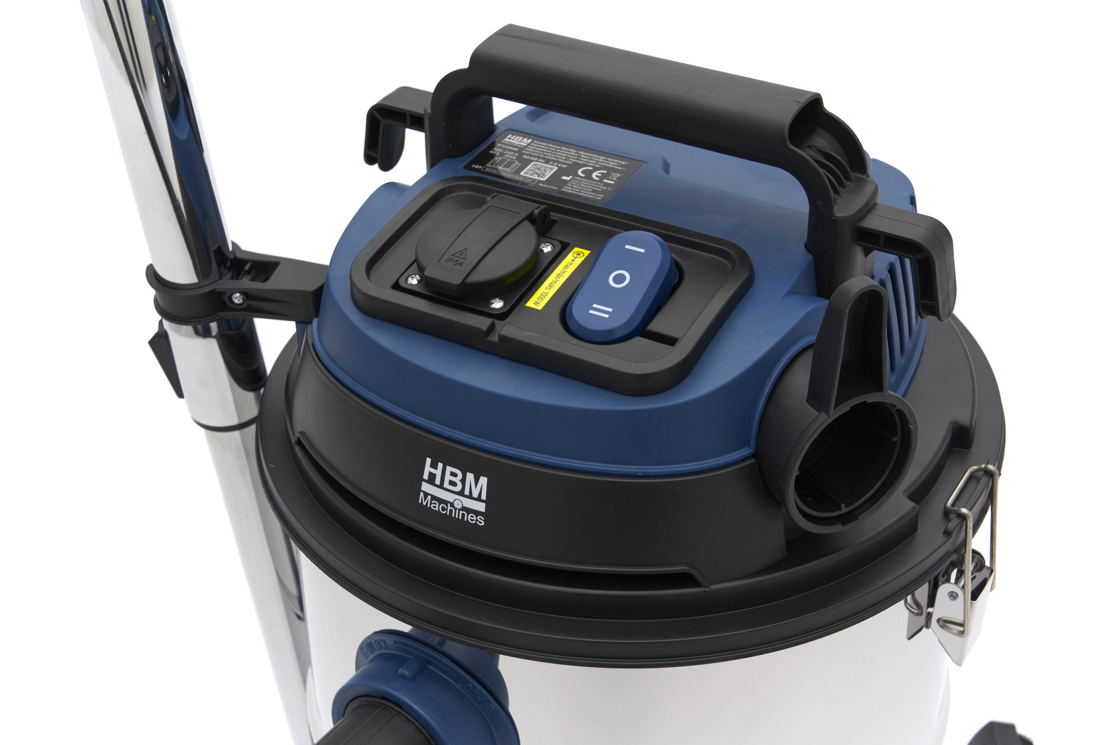 HBM bouwstofzuiger nat/droog 1600W 40L Image 9