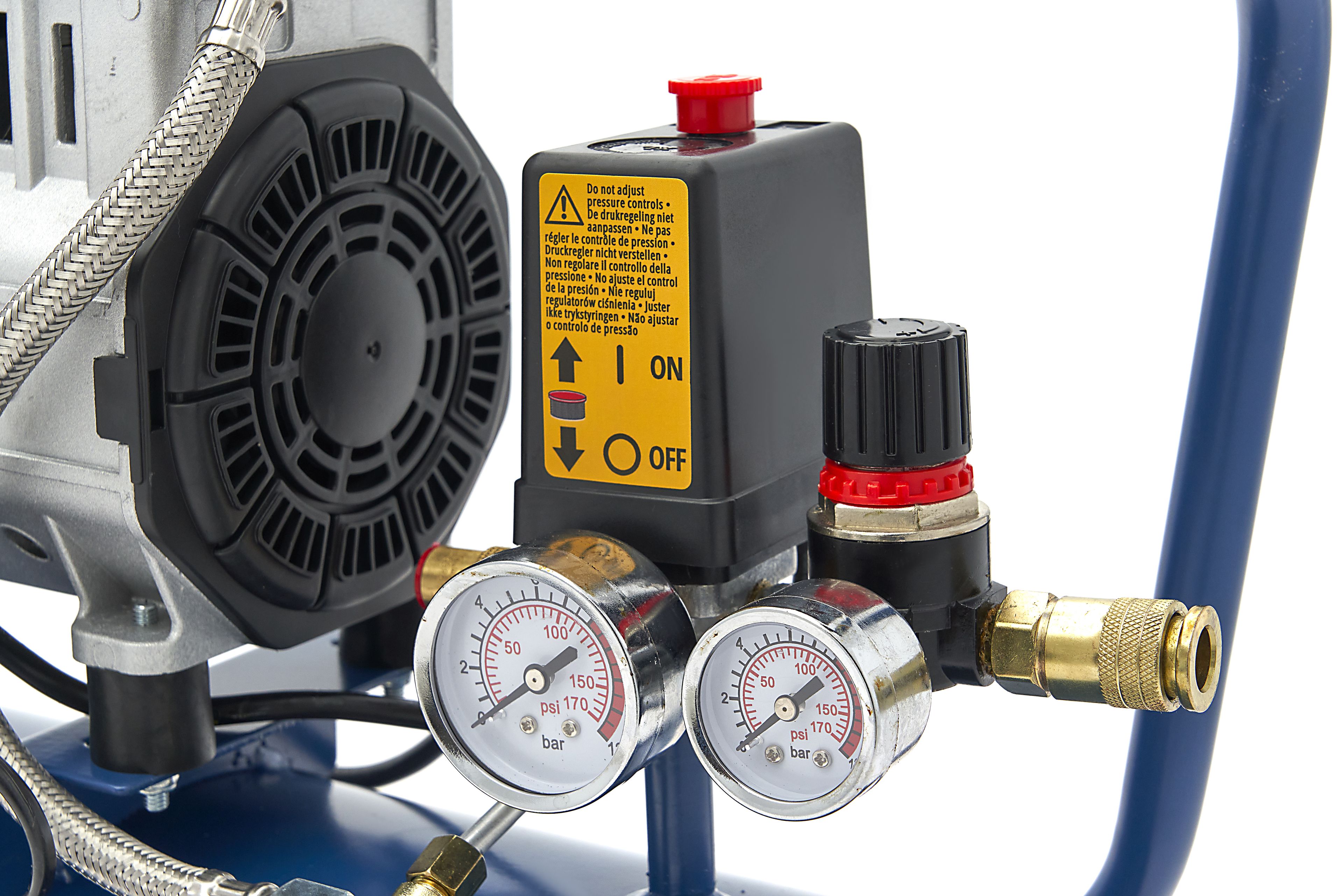 HBM Compresseur silencieux sans huile 24 litres Image 10