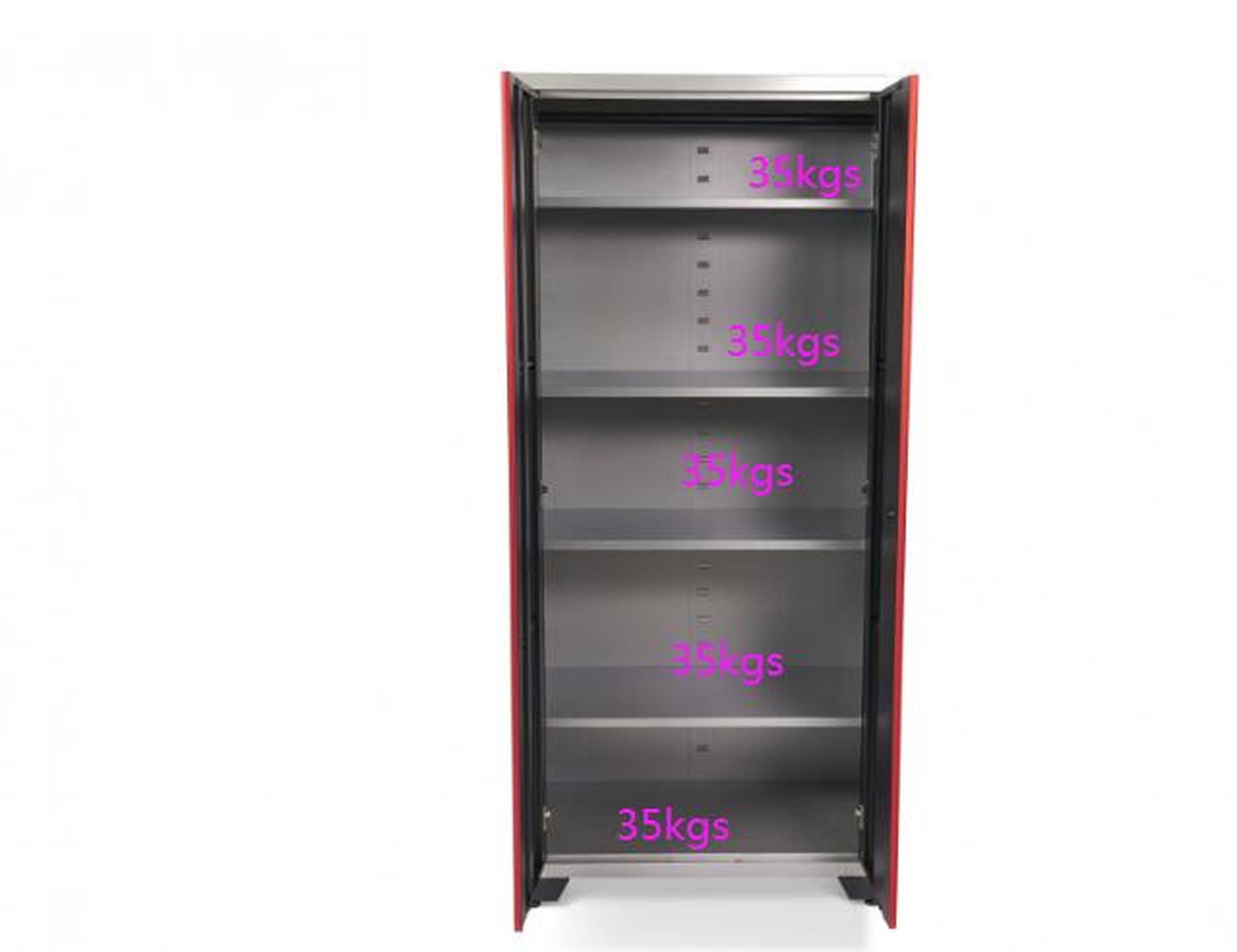 HBM Armadio portautensili professionale doppio Deluxe per arredamento da officina Image 10