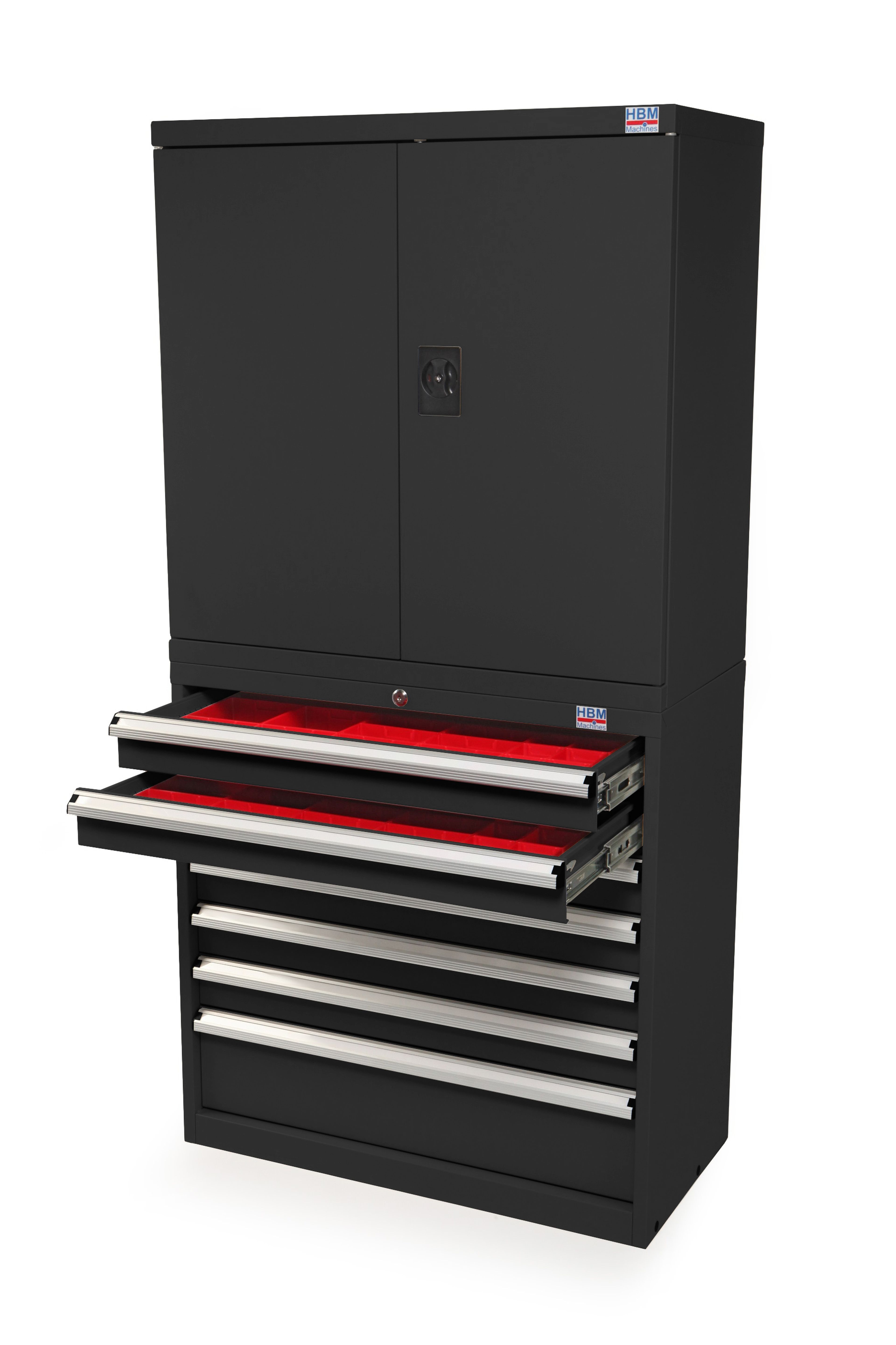 HBM Profi Kombischrank schwarz Image 3