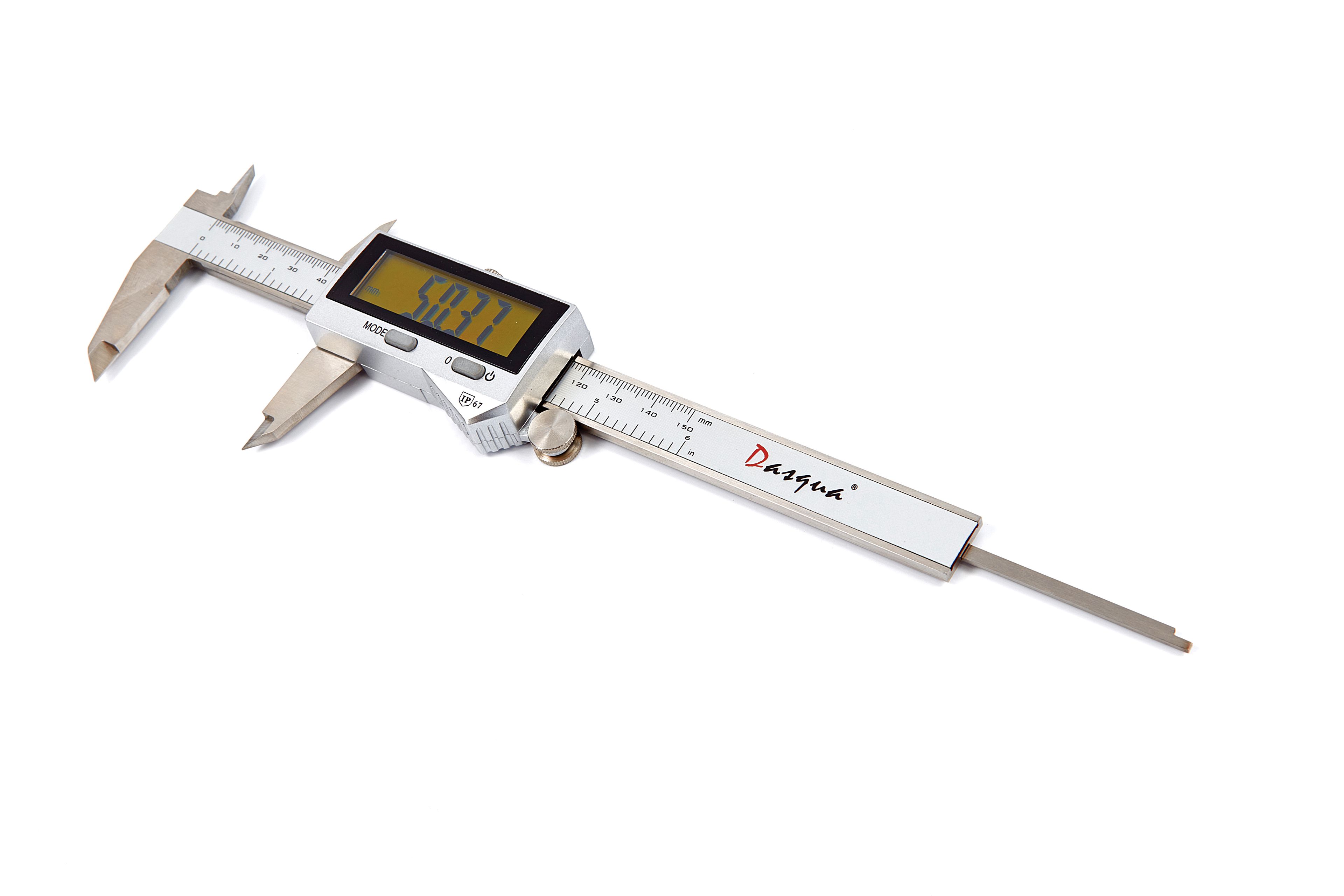 Dasqua Vernier numérique 150 mm, résistant à l'eau IP67, grand écran Image 3