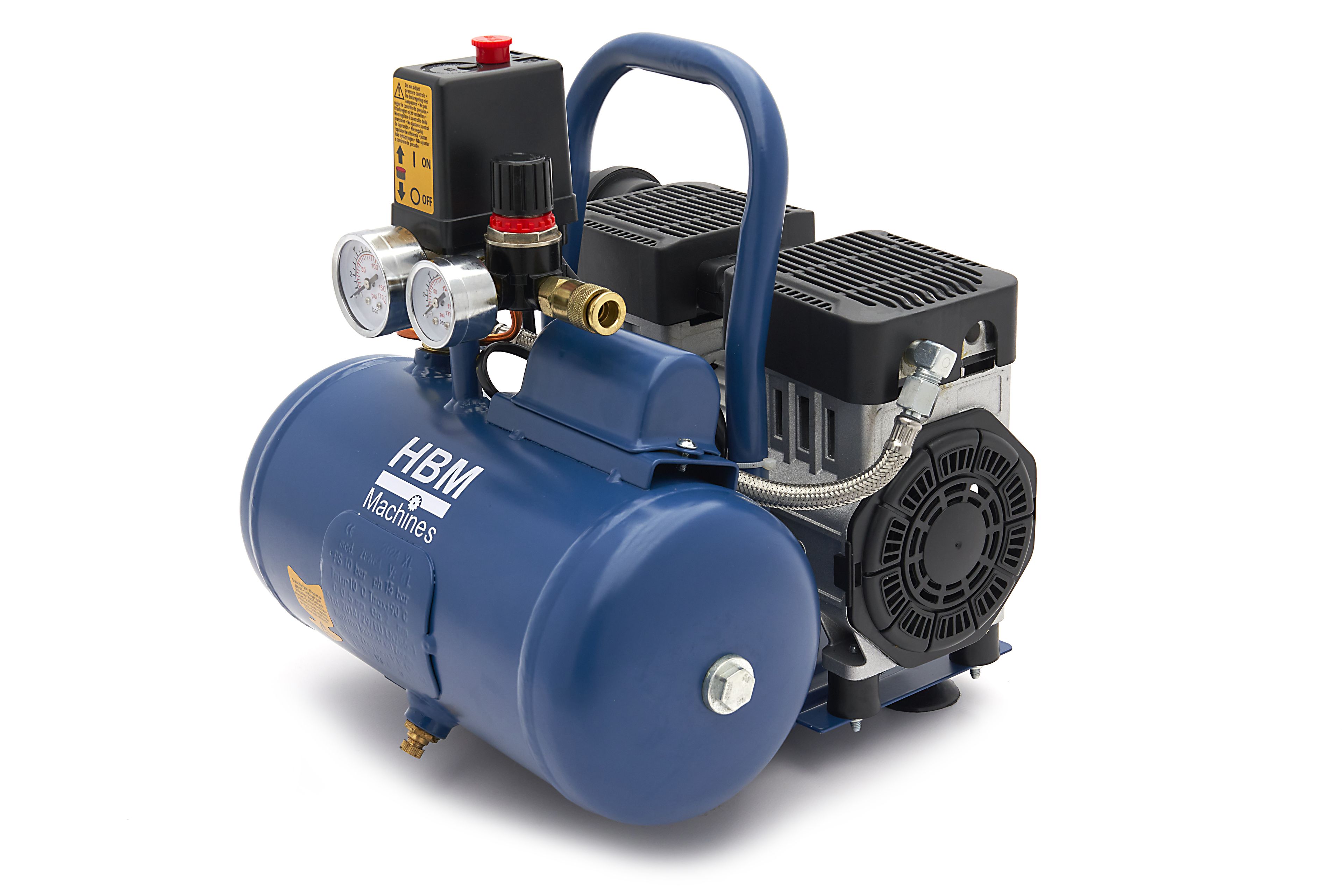 HBM compresseur silencieux sans huile 6 litres Image 5