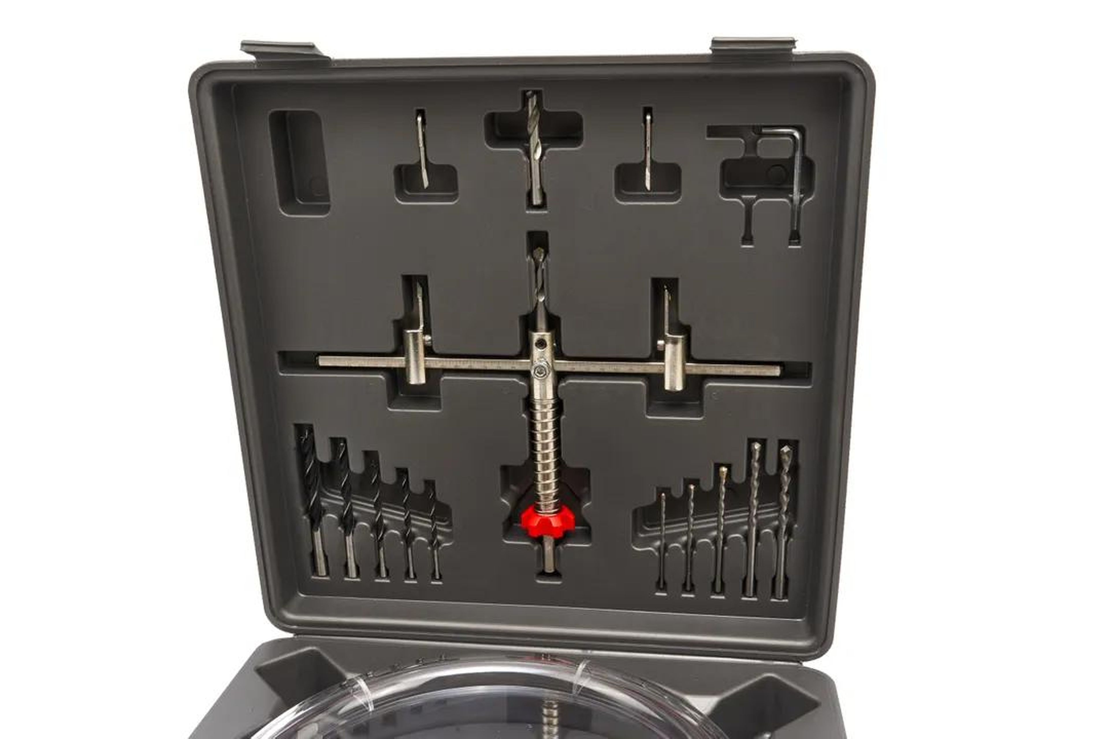 HBM universele verstelbare HSS gatenzaag van 40 tot 300 mm, met stofkap, 18-delig Image 7