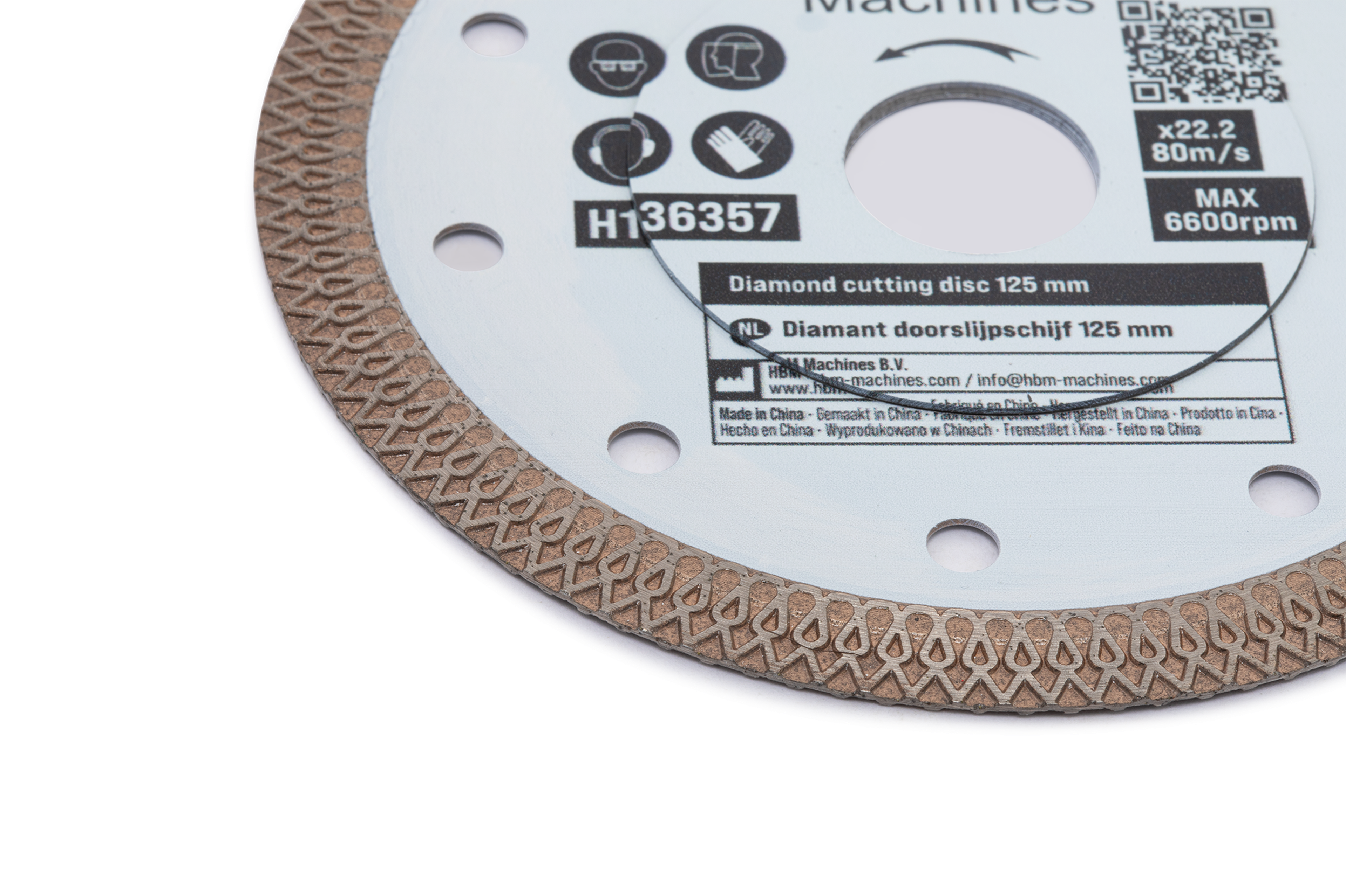 Professionelle Diamanttrennscheiben von HBM 125 mm Image 3