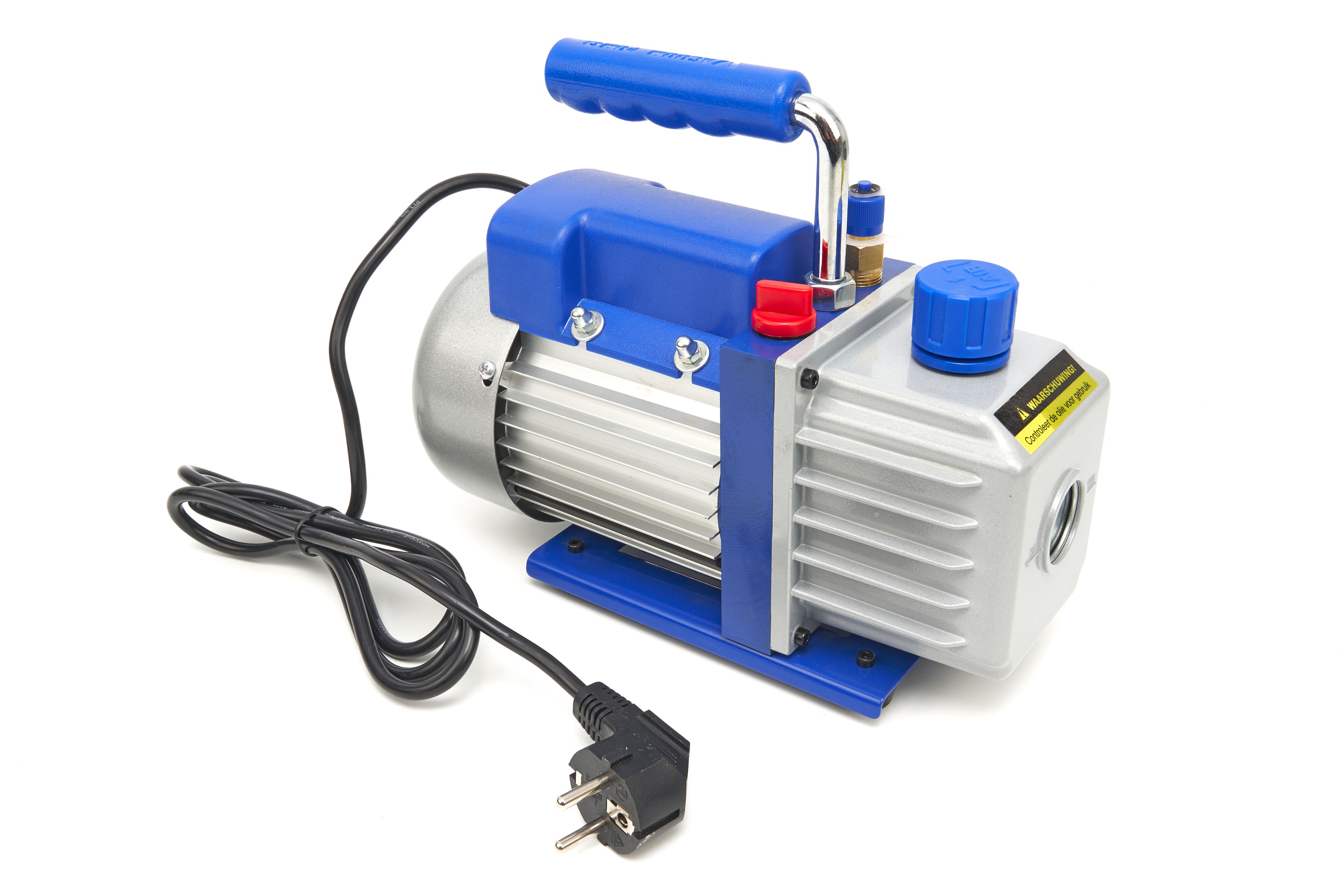 HBM Vacuümpomp 1 Traps met 2 Voudige Manometerset 85 Liter Per Minuut Image 2