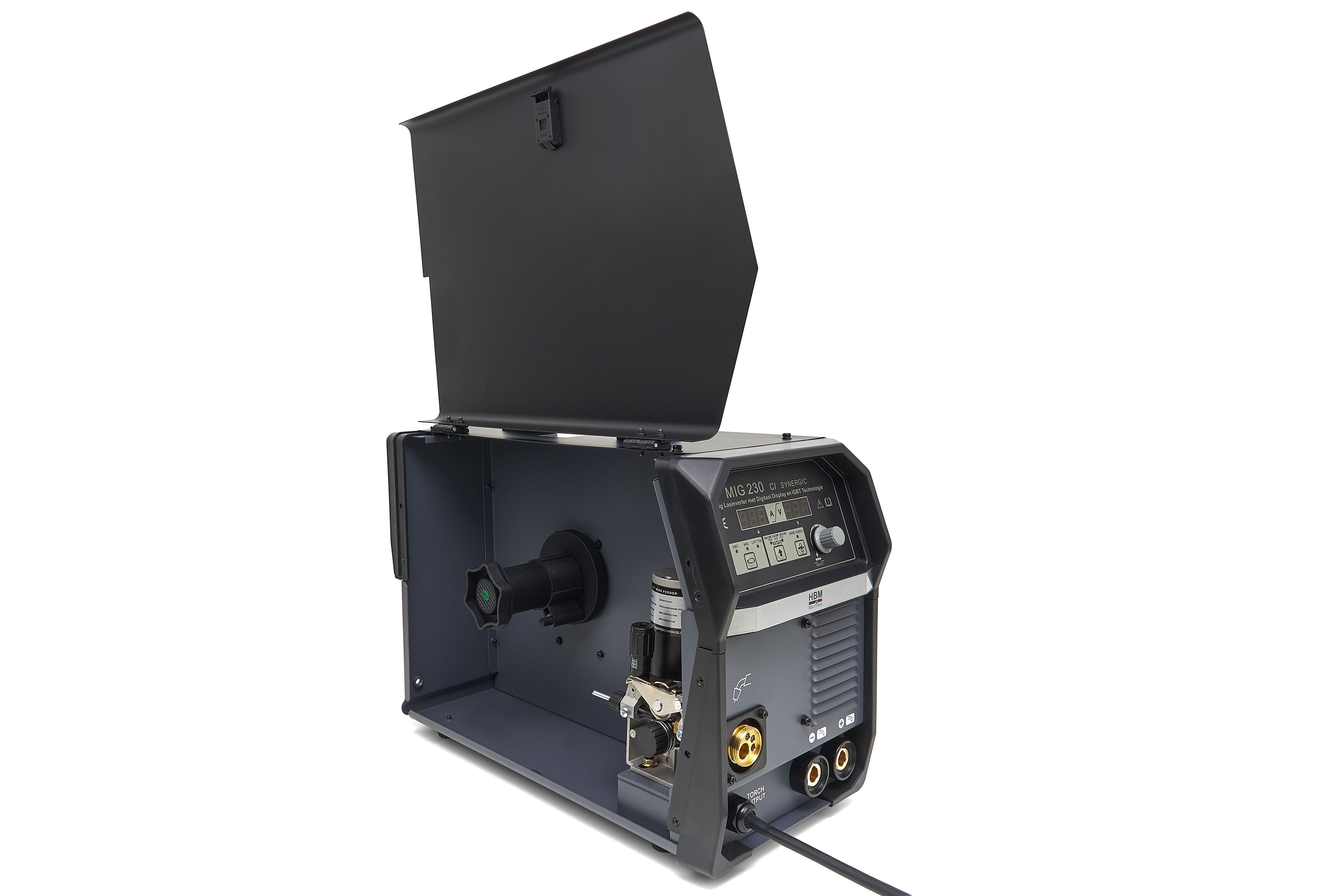 HBM Onduleur de soudage Mig synergique 230 CI avec affichage numérique et technologie IGBT Image 5