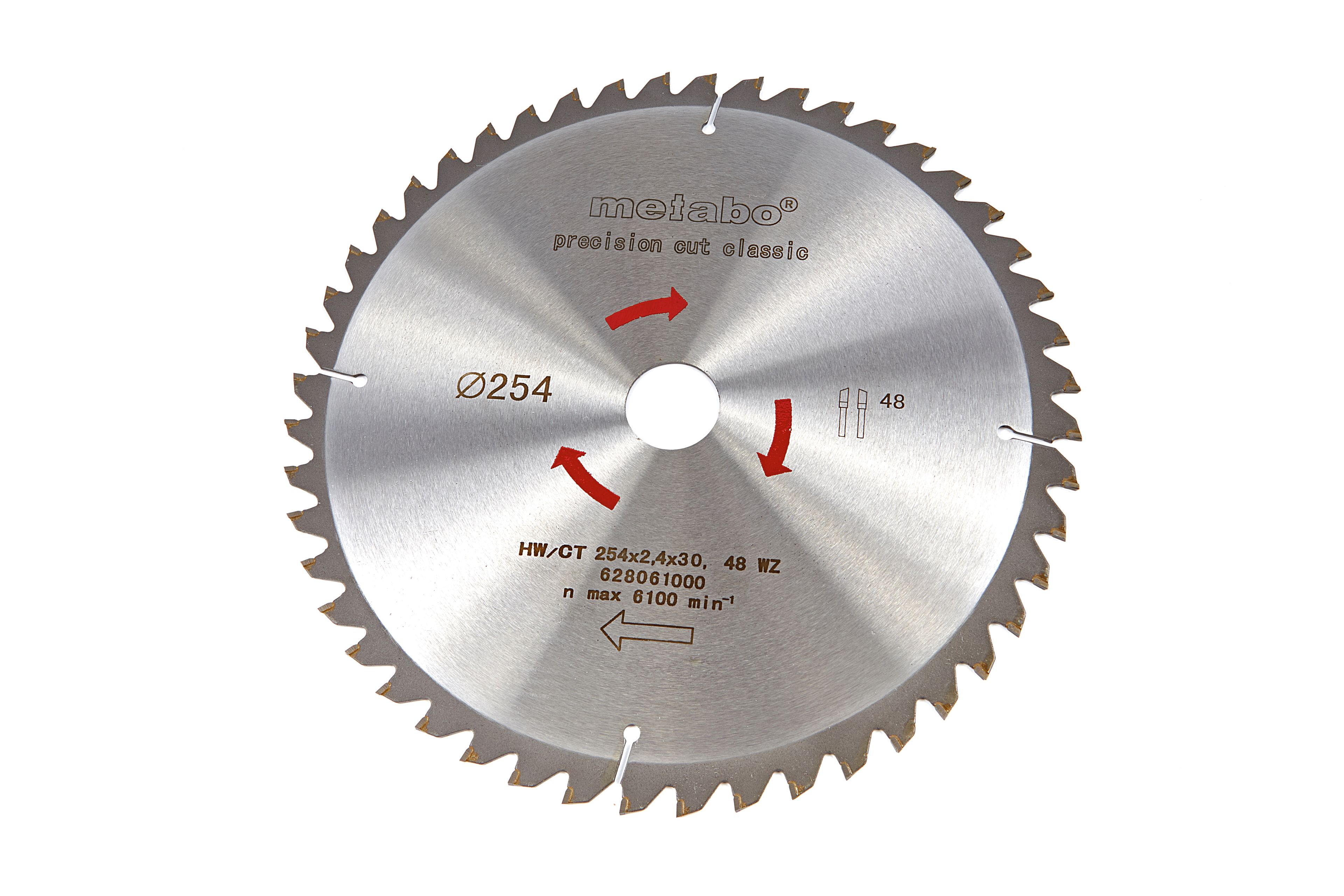 Metabo 254 x 2,4 x 30 mm Lama per Legno Image 2