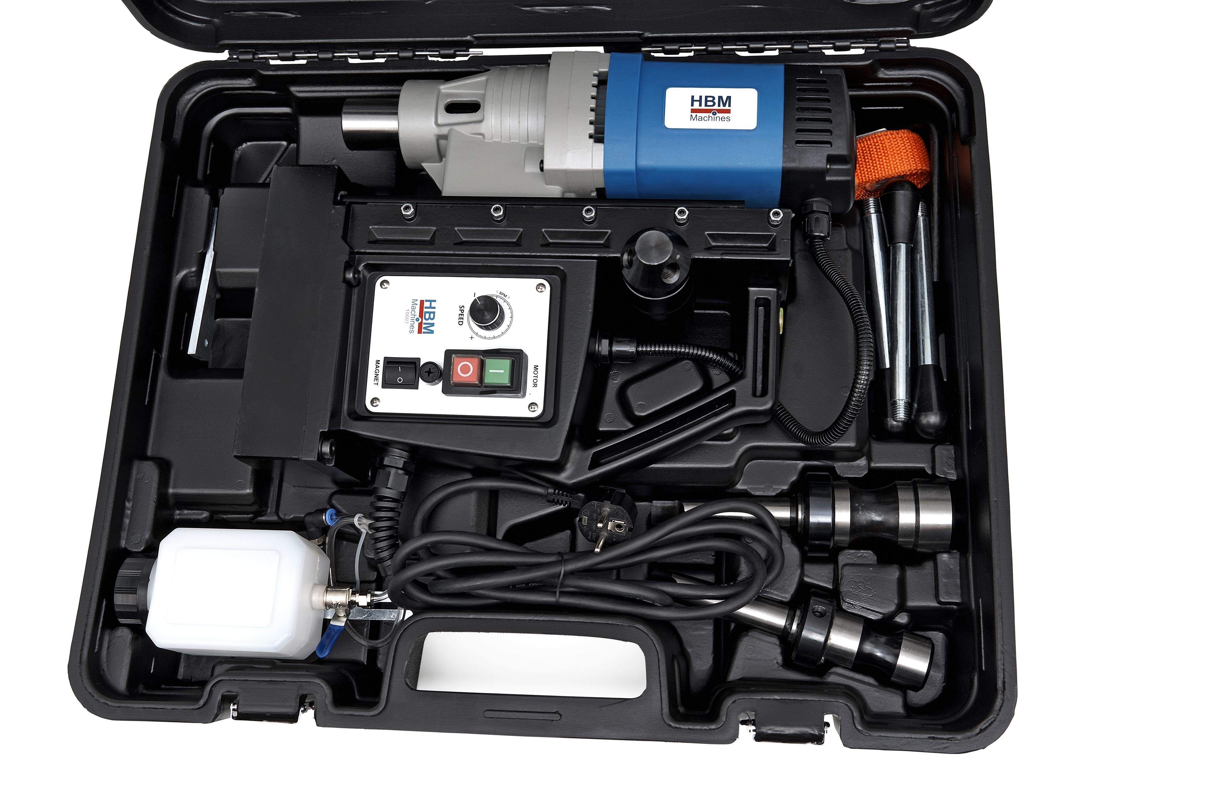 HBM 80 mm Professionele Magneetboormachine met Variabel Toerental Image 8