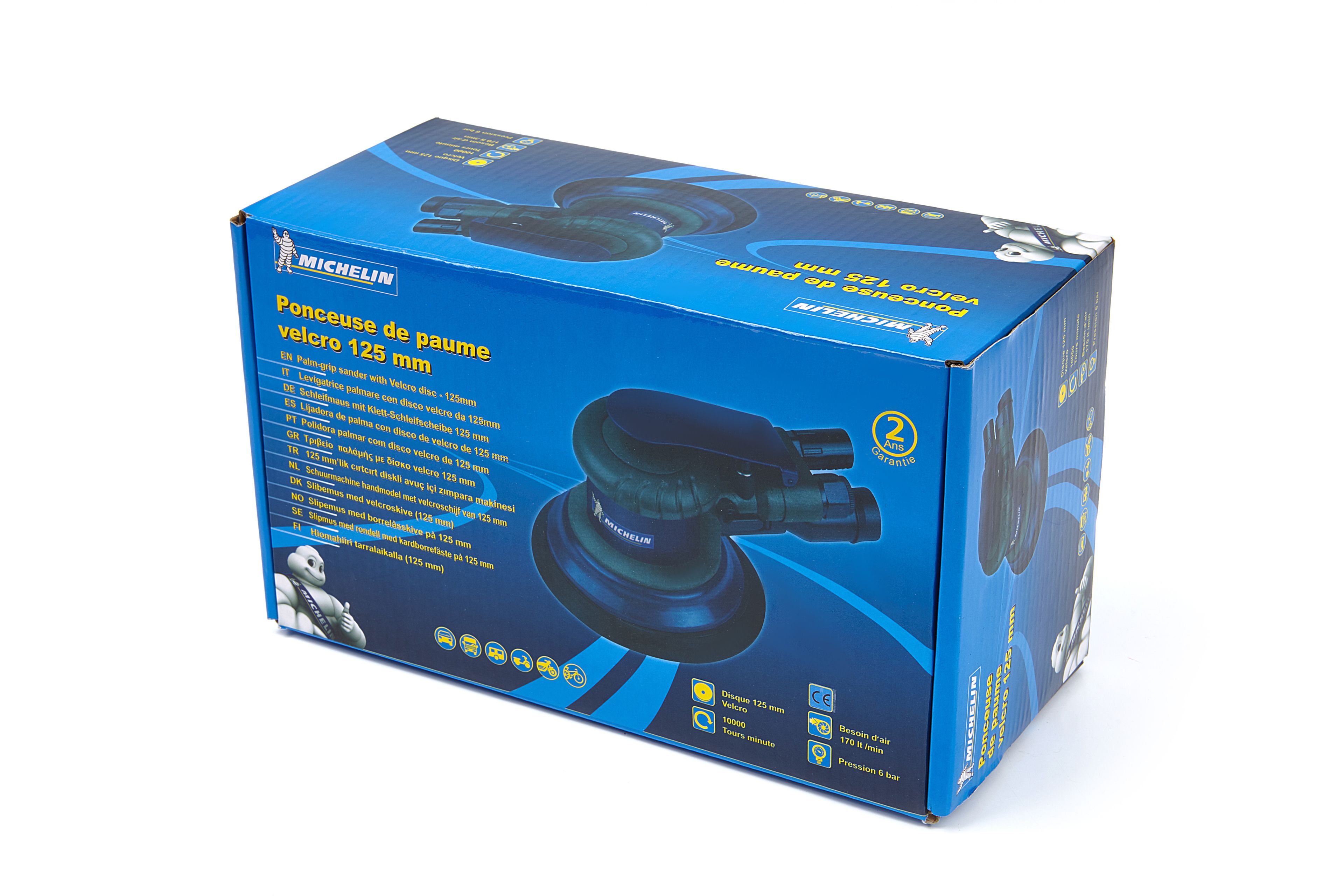 Michelin 125 mm Profi-Pneumatik-Saugschleifer Image 7