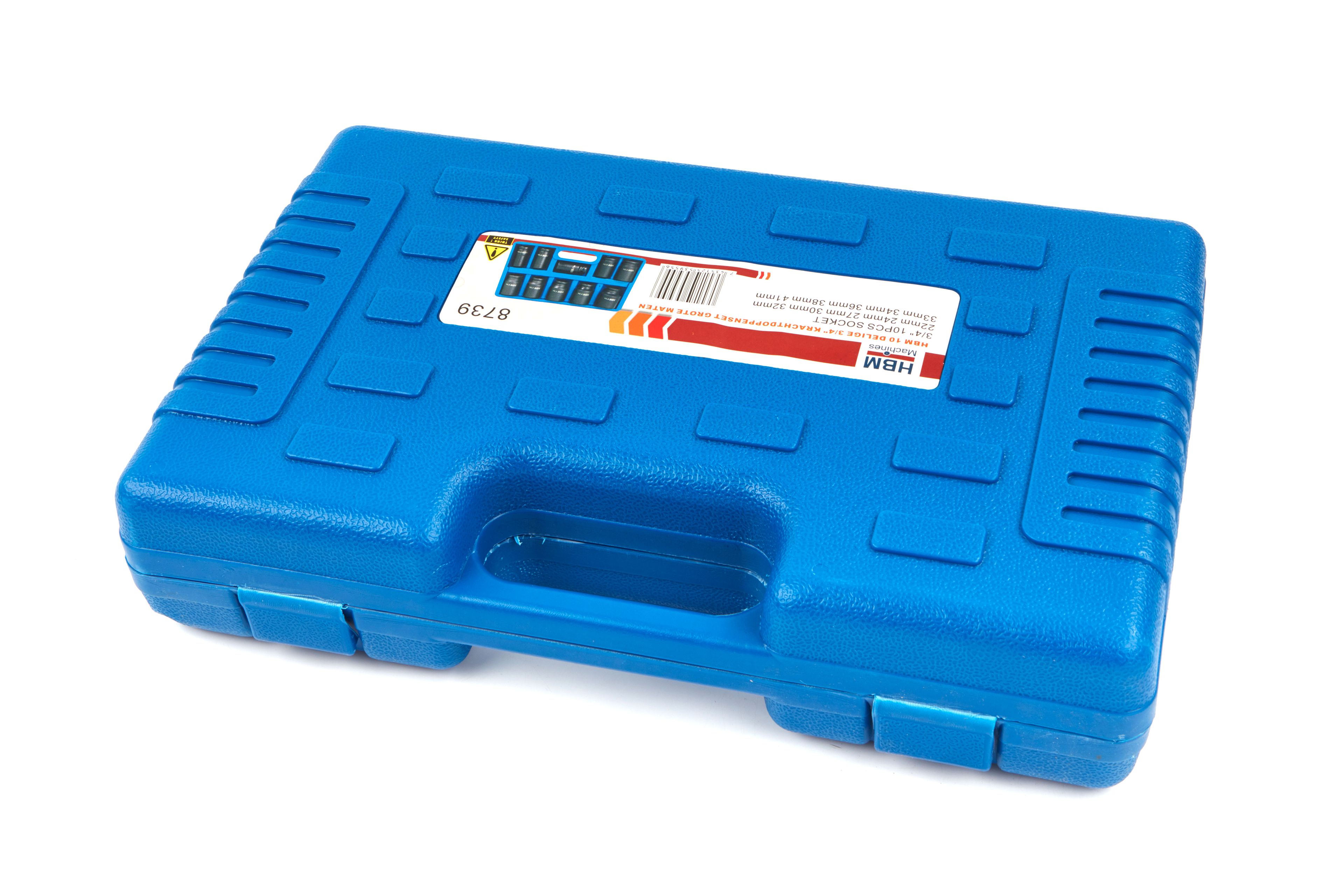 HBM Lot de 10 douilles électriques 3/4 inch de grande taille Image 5