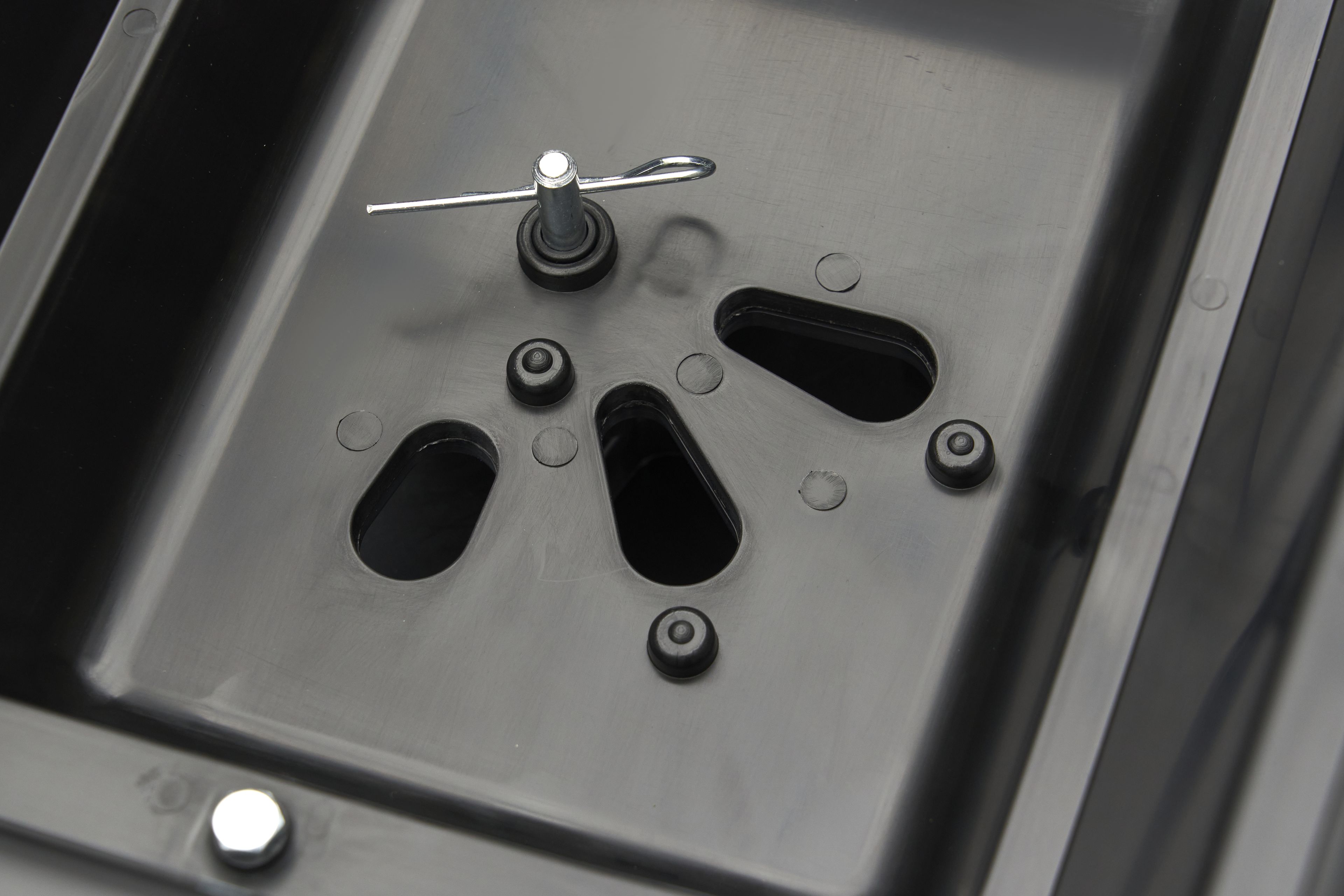 Epandeur rotatif HBM, chariot d'épandage 30 Kg. Image 8