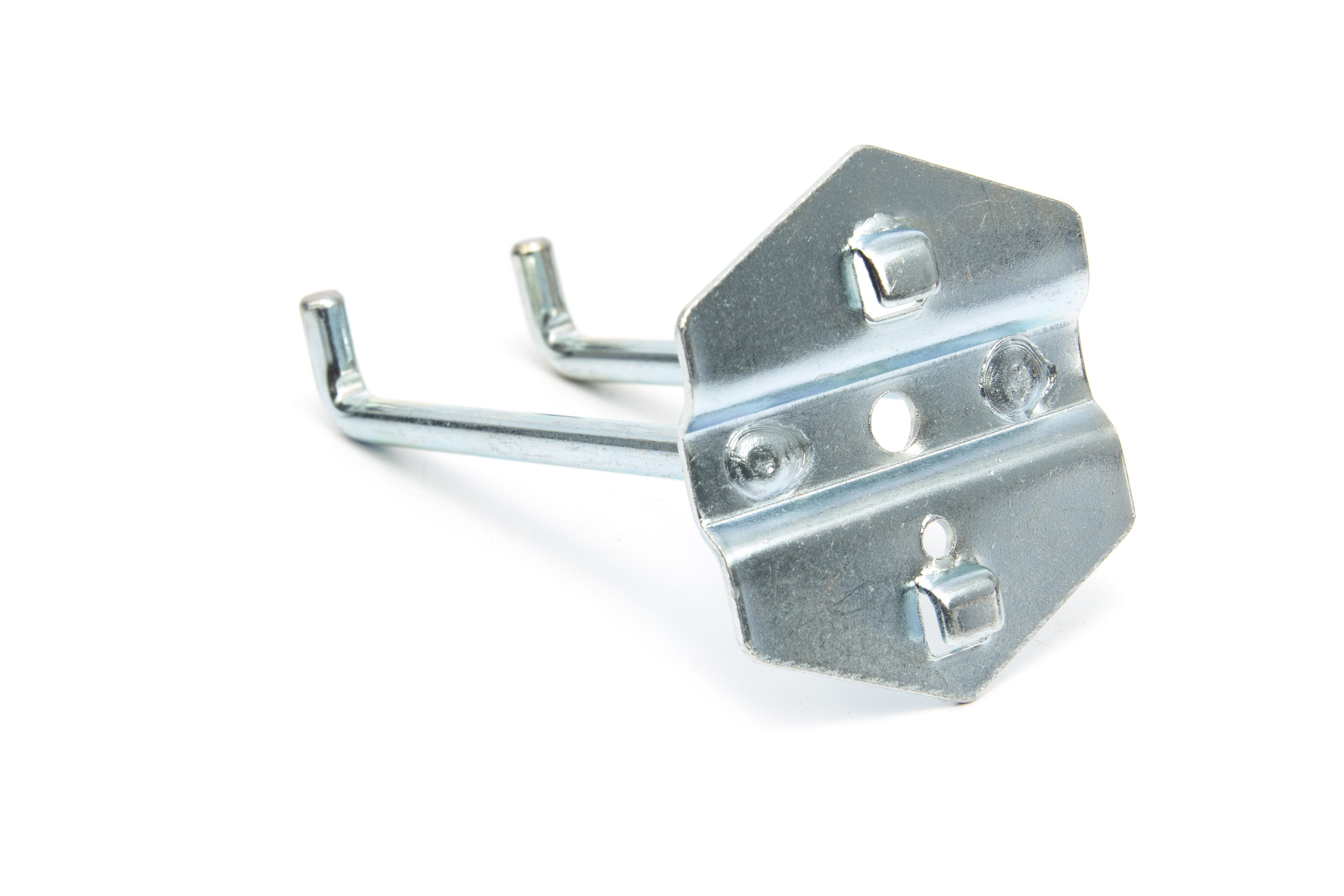 HBM dubbele haak voor gereedschapswand 6 mm 100 mm Image 2