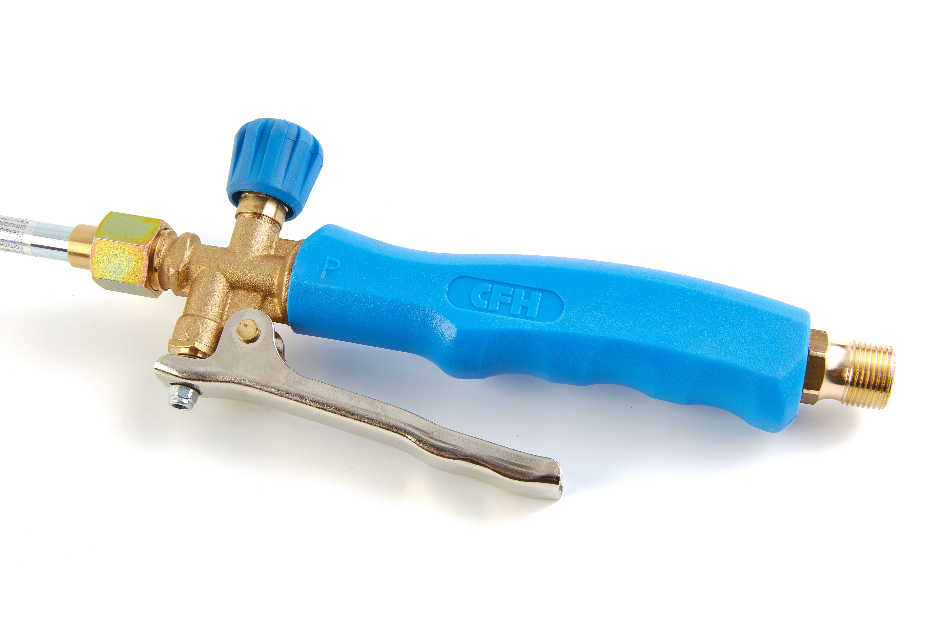 CFH Bruciatore 60 mm, Incl tubo 5 metri, regolatore di pressione, leva fiamma a risparmio energetico Image 6