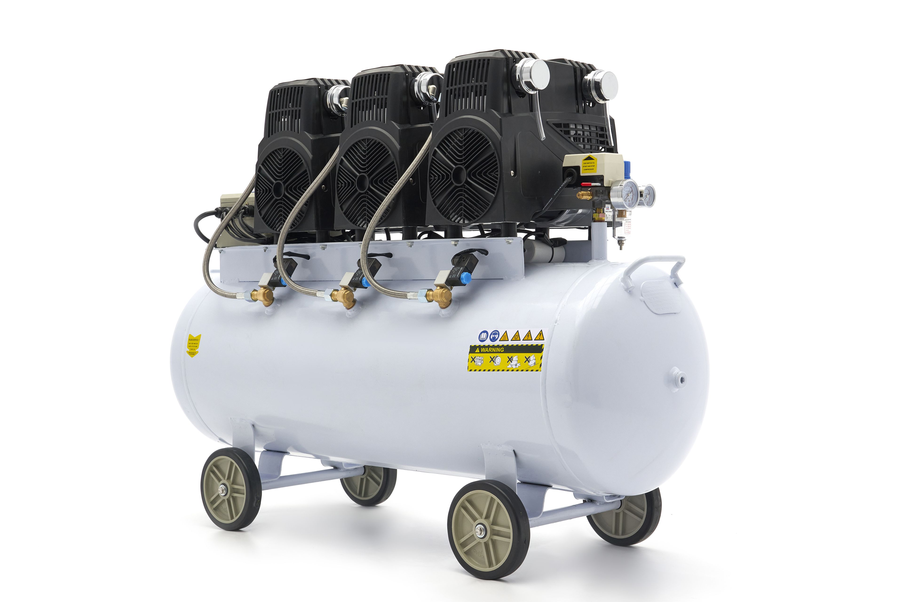 HBM 6 PK - 150 Liter Low Noise Compressor - Model 2 Image 9