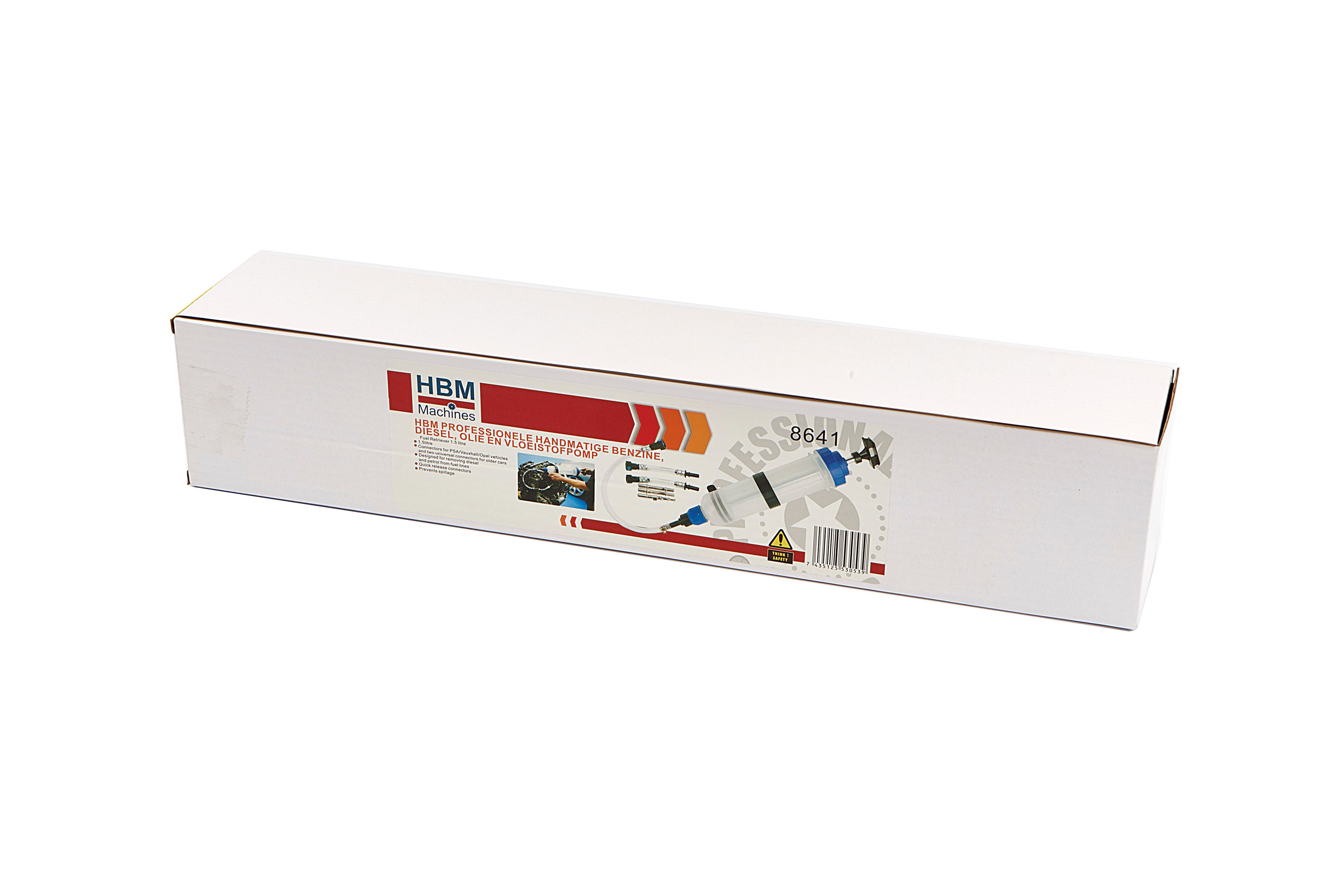 HBM Pompa manuale professionale per benzina, diesel, olio e liquidi Image 5