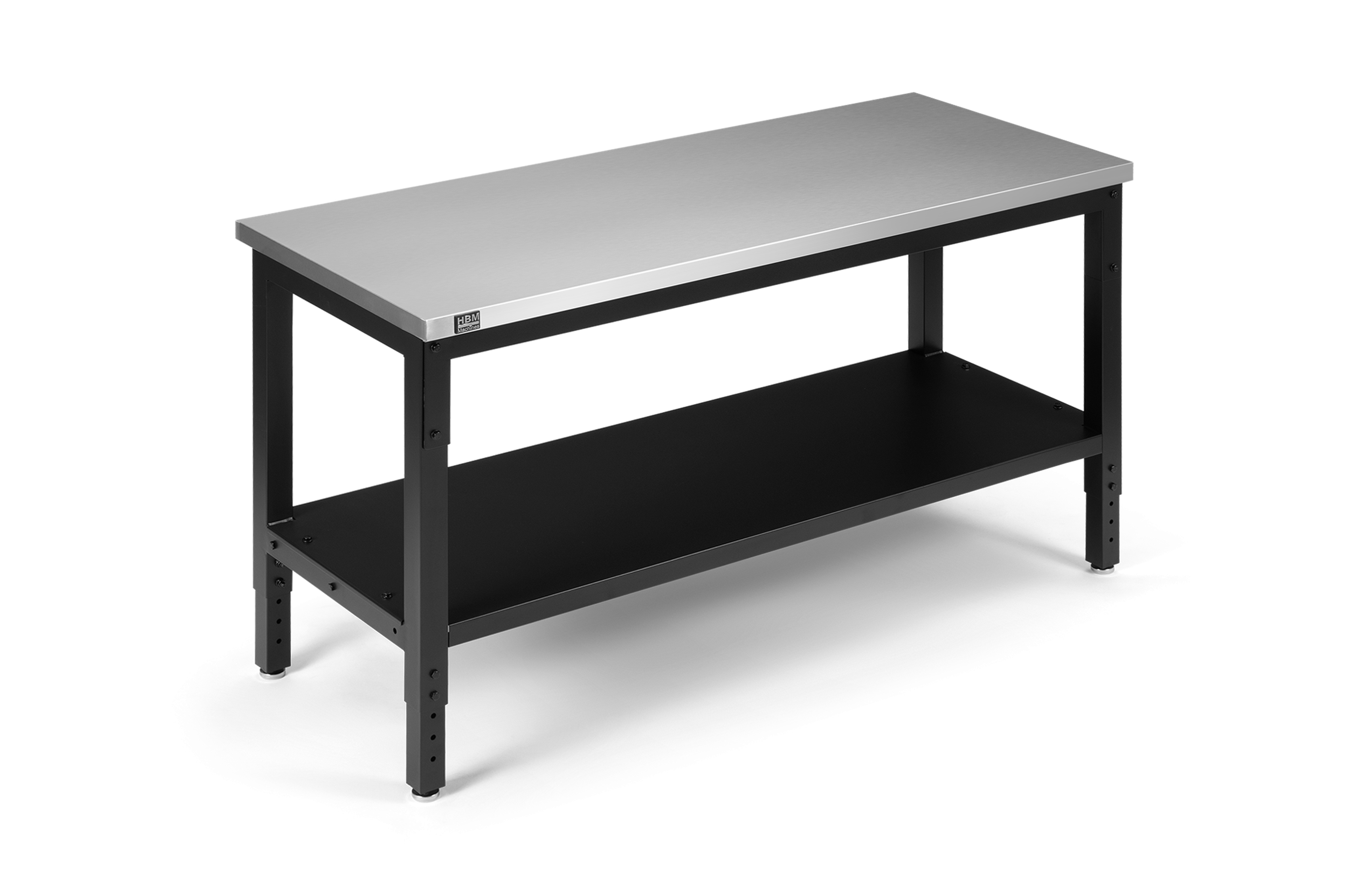 HBM Arbeitstisch Edelstahl 152 cm Image 3