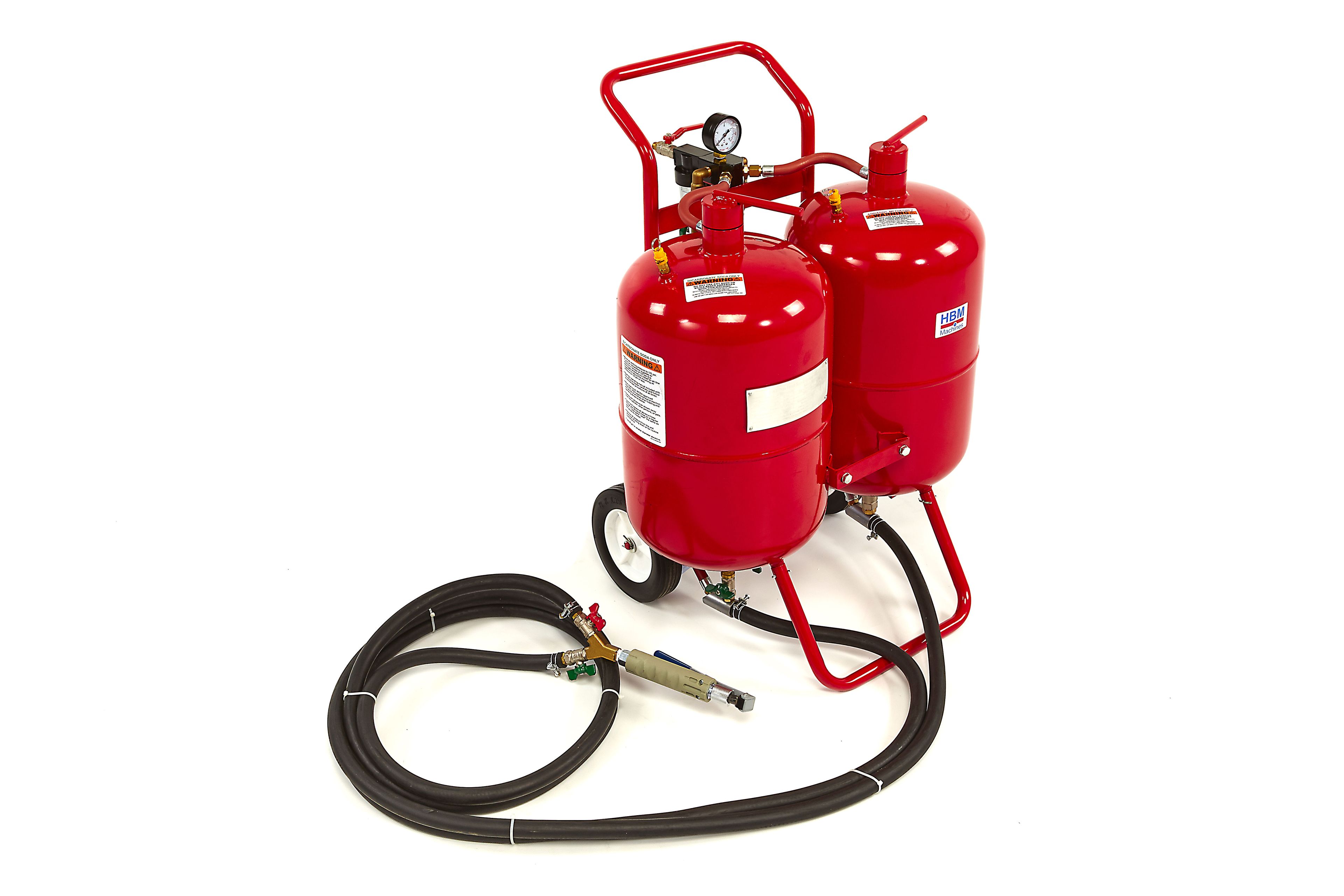 HBM Double sableuse à soude