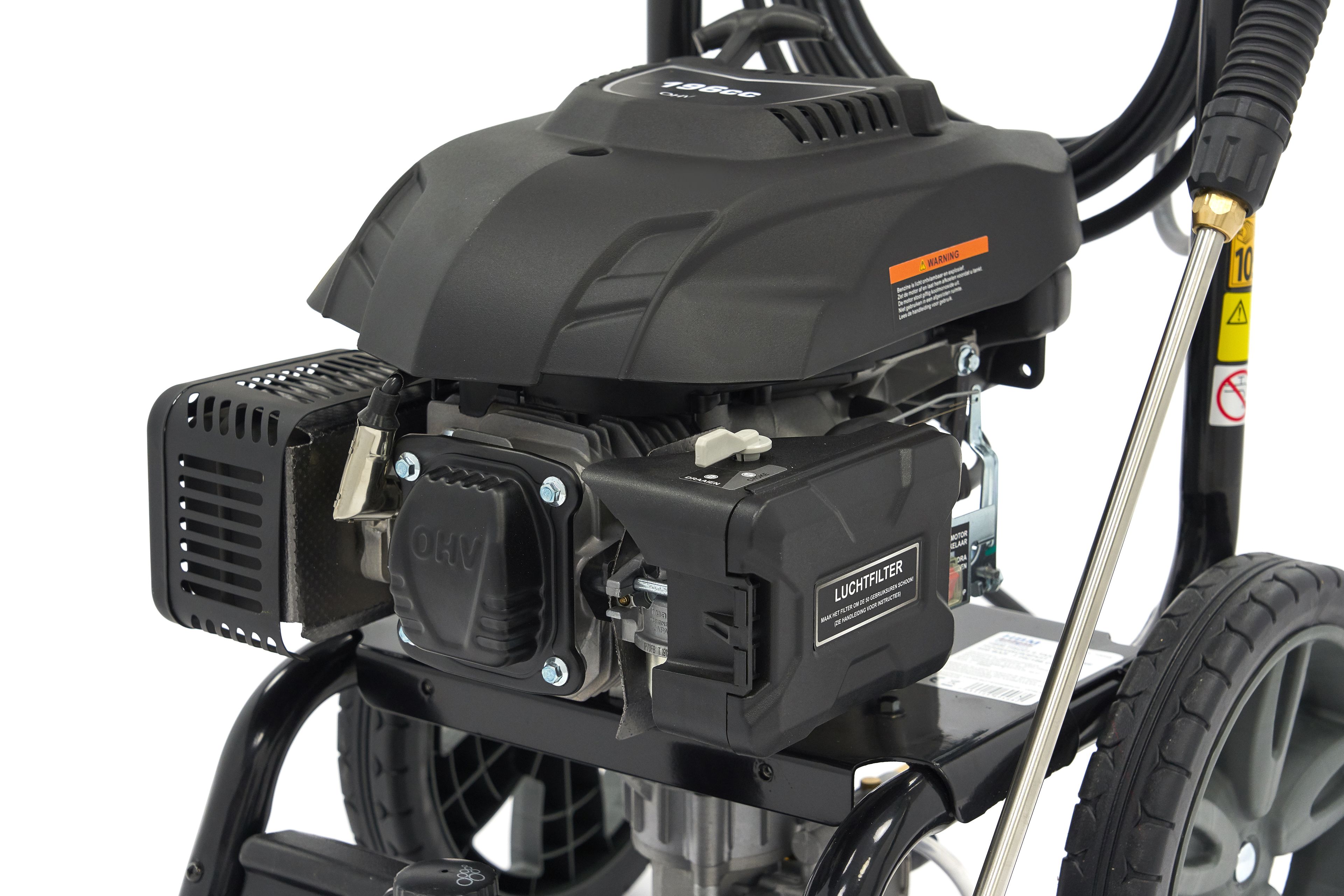 HBM Profi 4-Takt Benzine Hogedrukreiniger 228 Bar, 5 PK, 196 cc Image 3