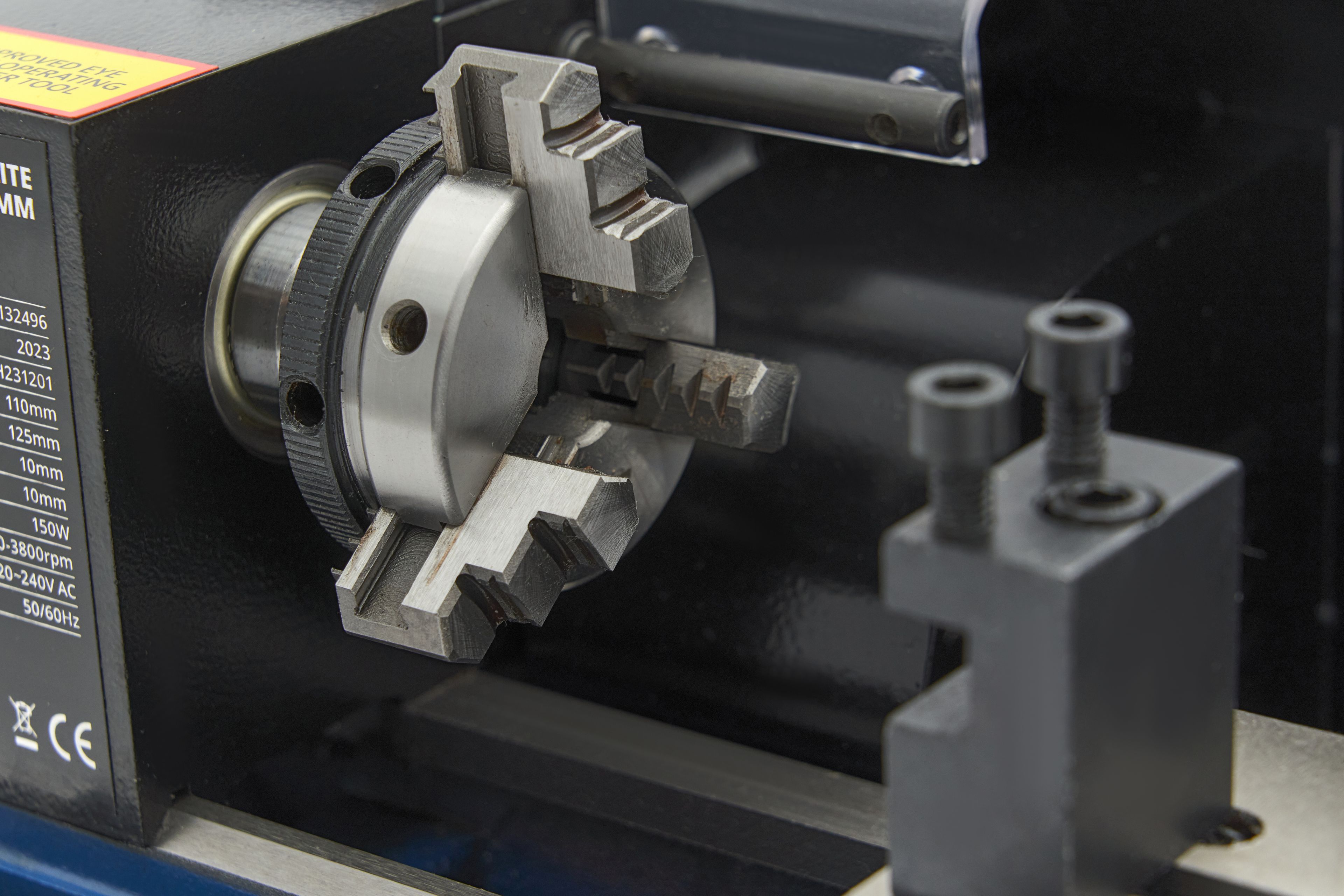 HBM mini tornio per metallo 110 x 125 lite Image 12