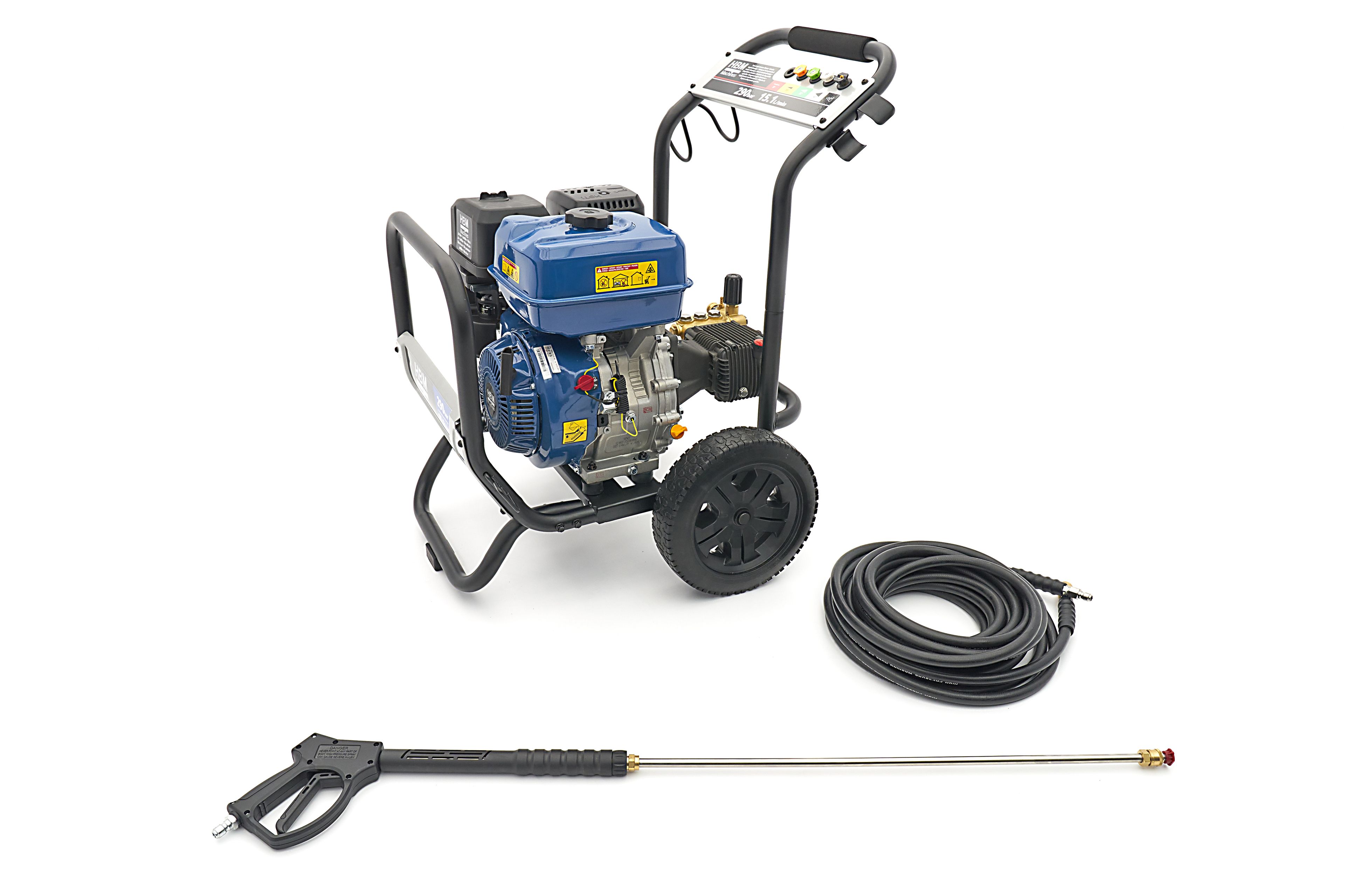 HBM benzine hogedrukreiniger 290 bar 15,1L/min 459cc Image 12