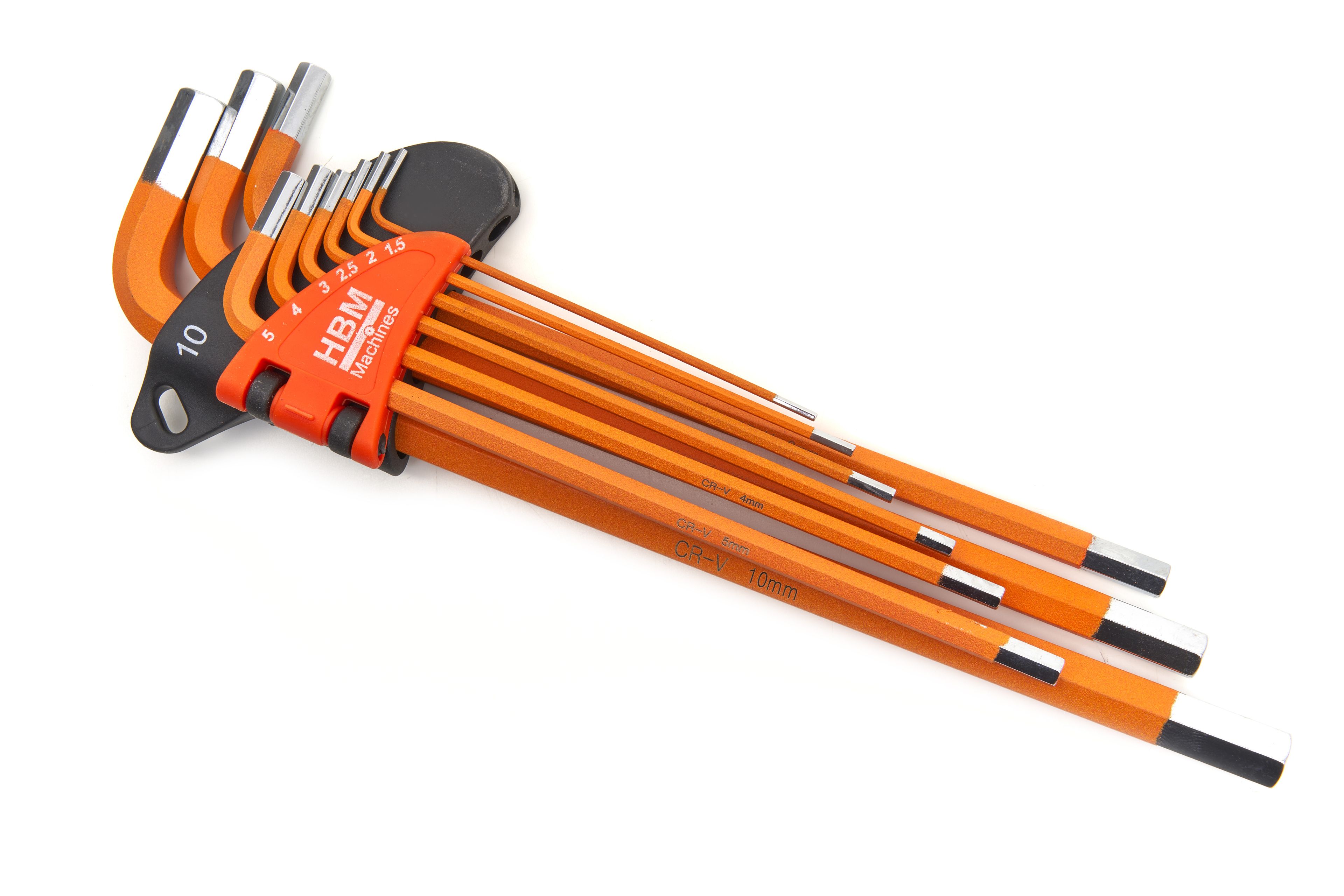 HBM Ensemble de clés Allen professionnelles 36 pièces MM, INCH, TORX Image 2